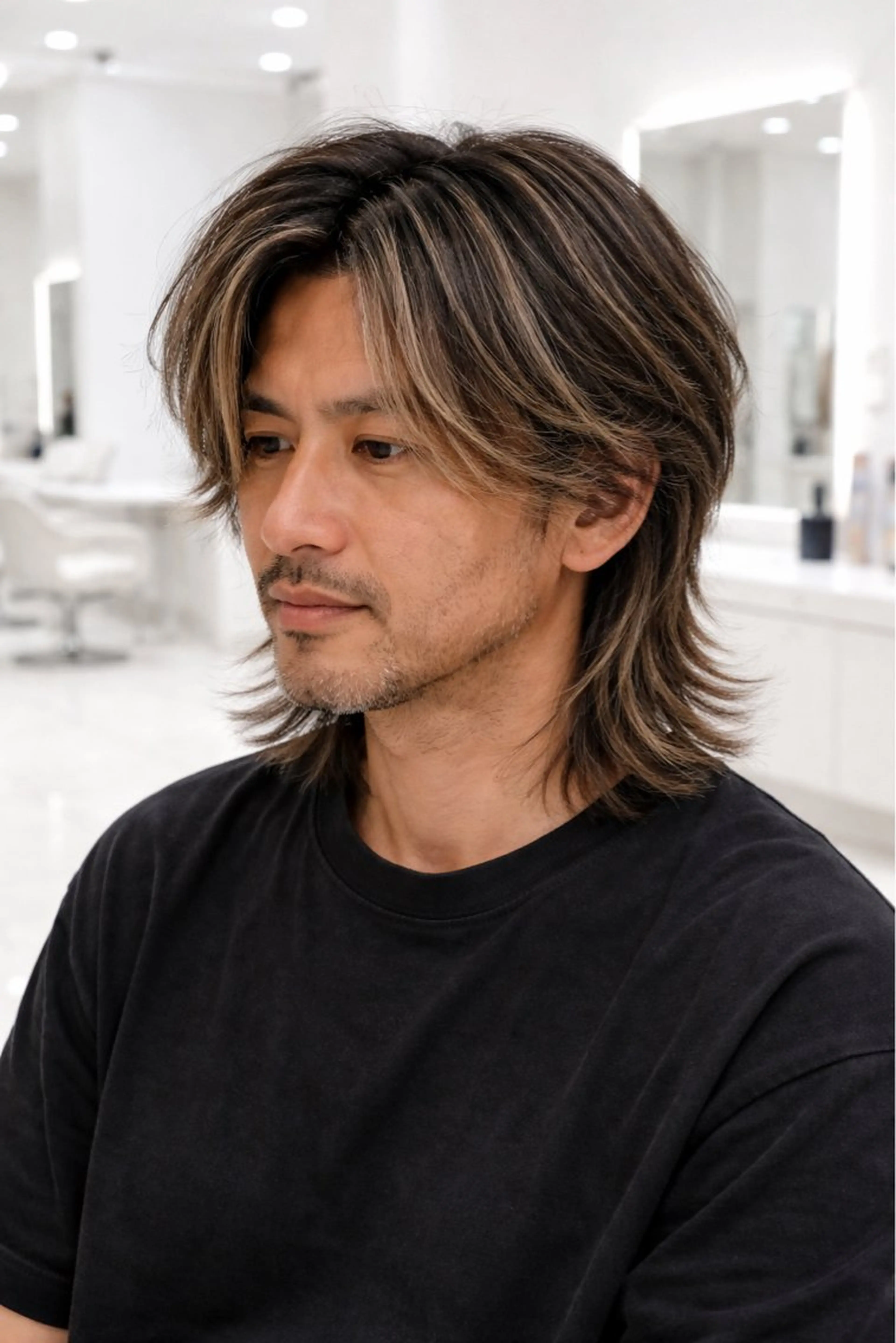 カラー メンズ Vel(ベル)所属・白髪ぼかし専門 三澤陽のヘアスタイル