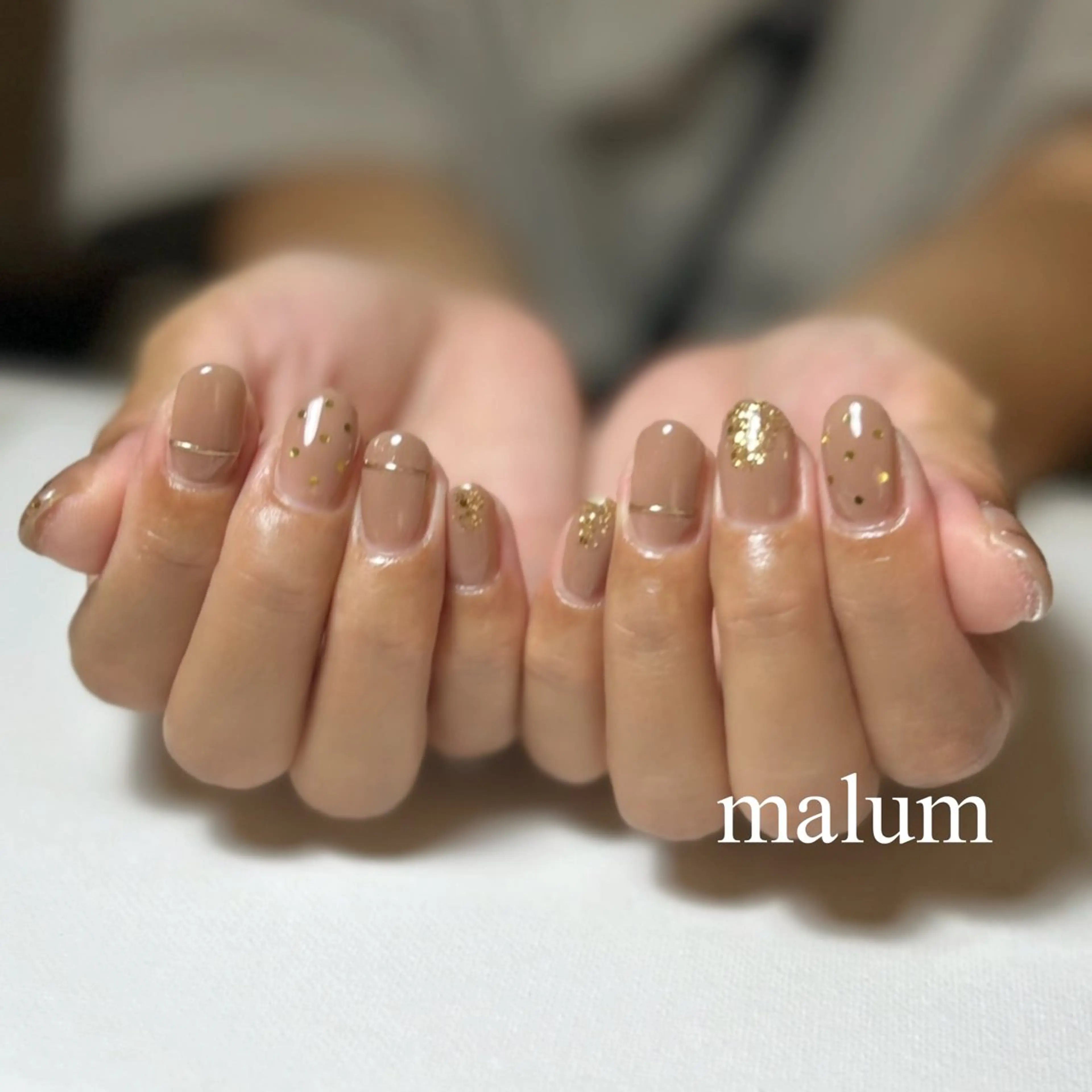 ネイル ハンドネイル malum nailのネイルデザイン