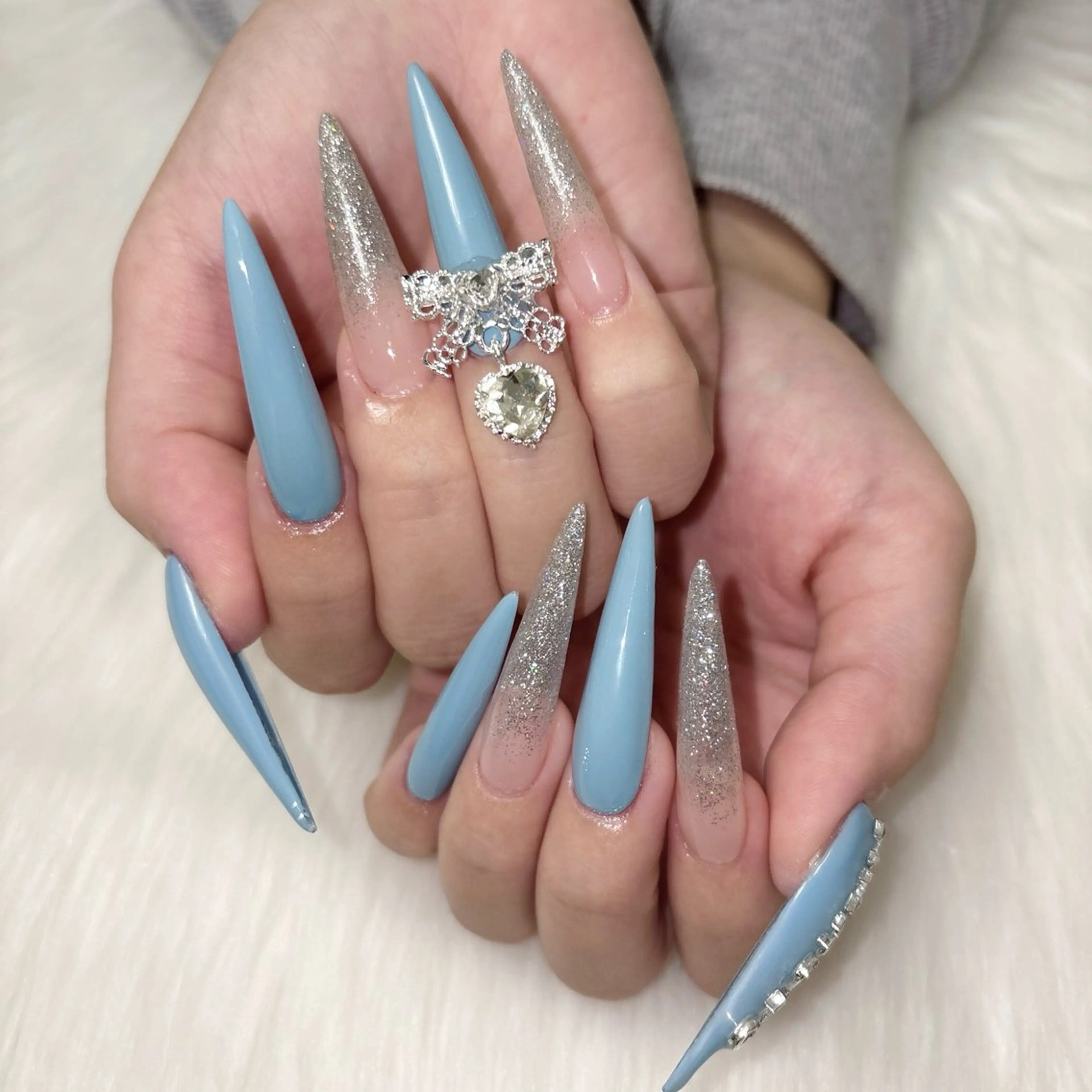 ネイル ロングネイル ワンカラーネイル Darling nail salonのネイルデザイン