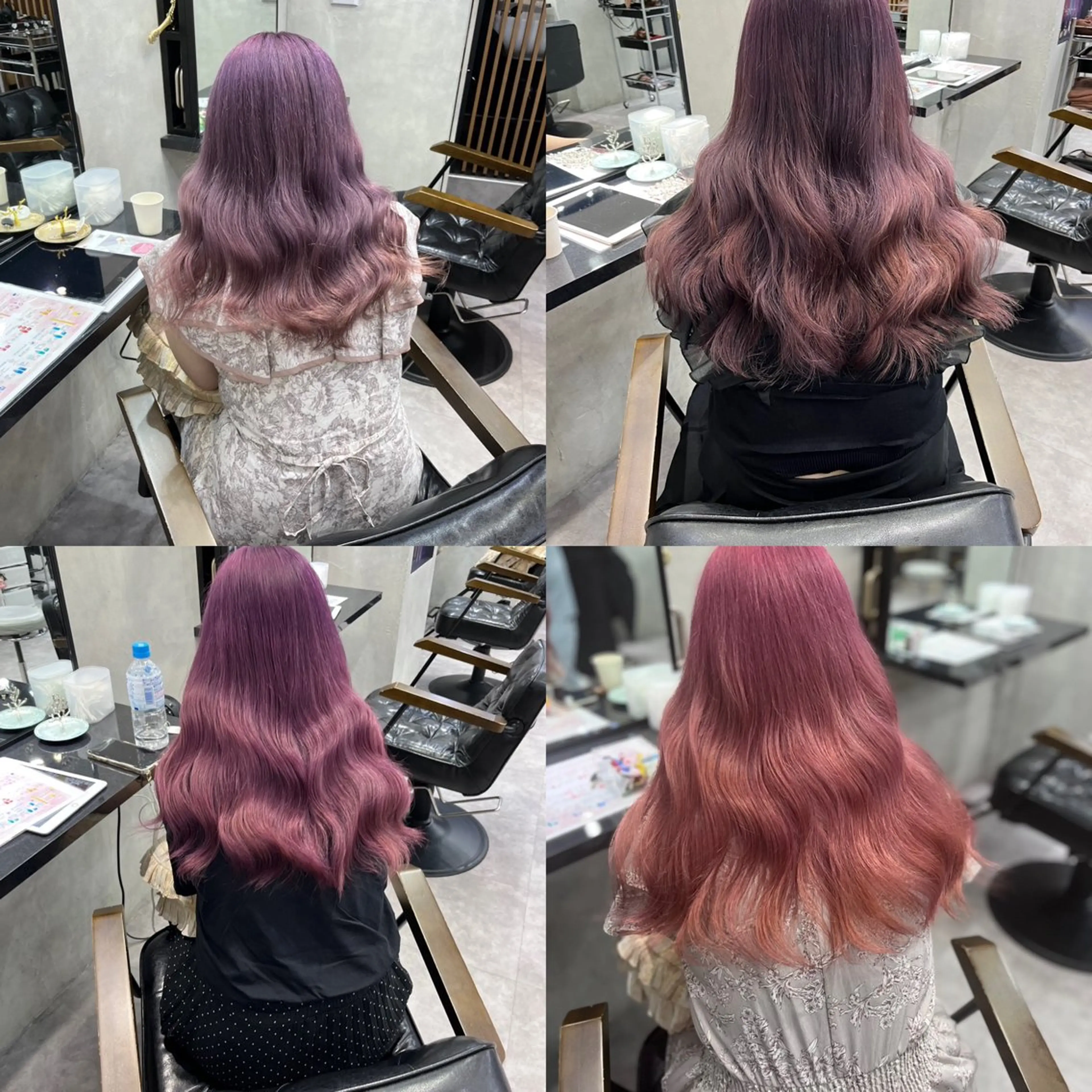 セミロング 濱川響太レディース カットモデルのヘアスタイル
