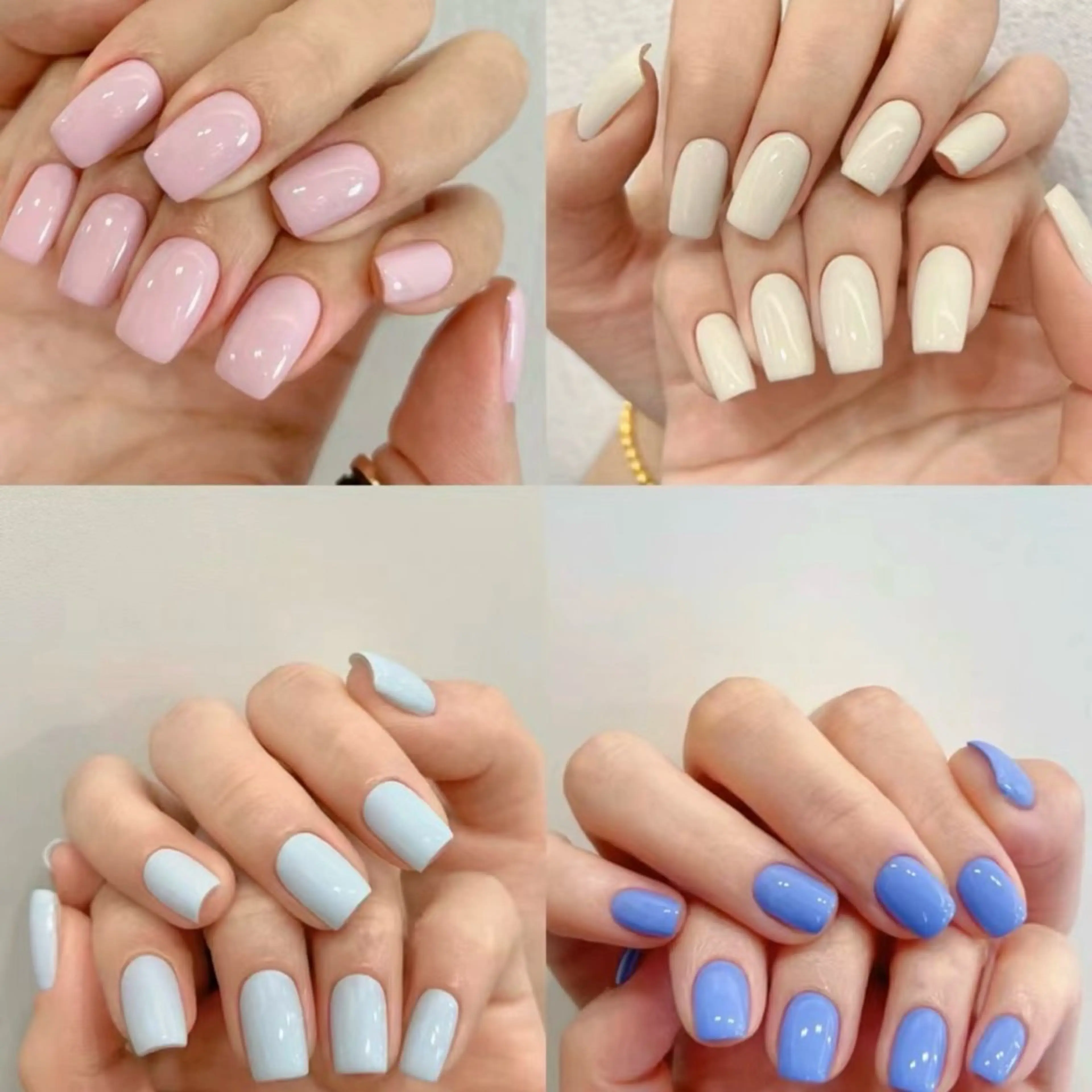 【HAND練習モデル】ワンカラー/ラメグラ(2色まで)の写真