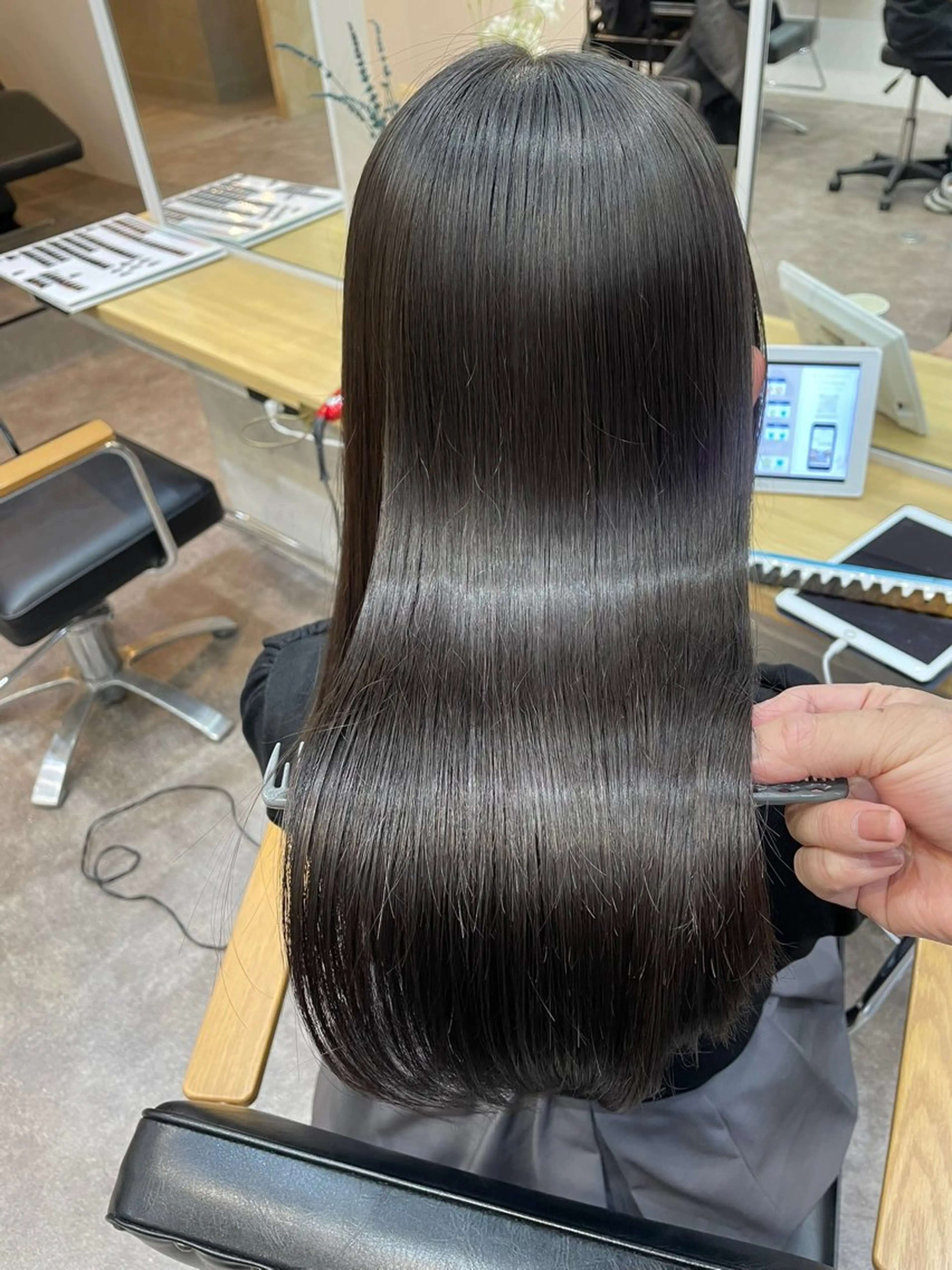 ロング カラー Relais(ルレ)本山店所属・山本 淳史のヘアスタイル