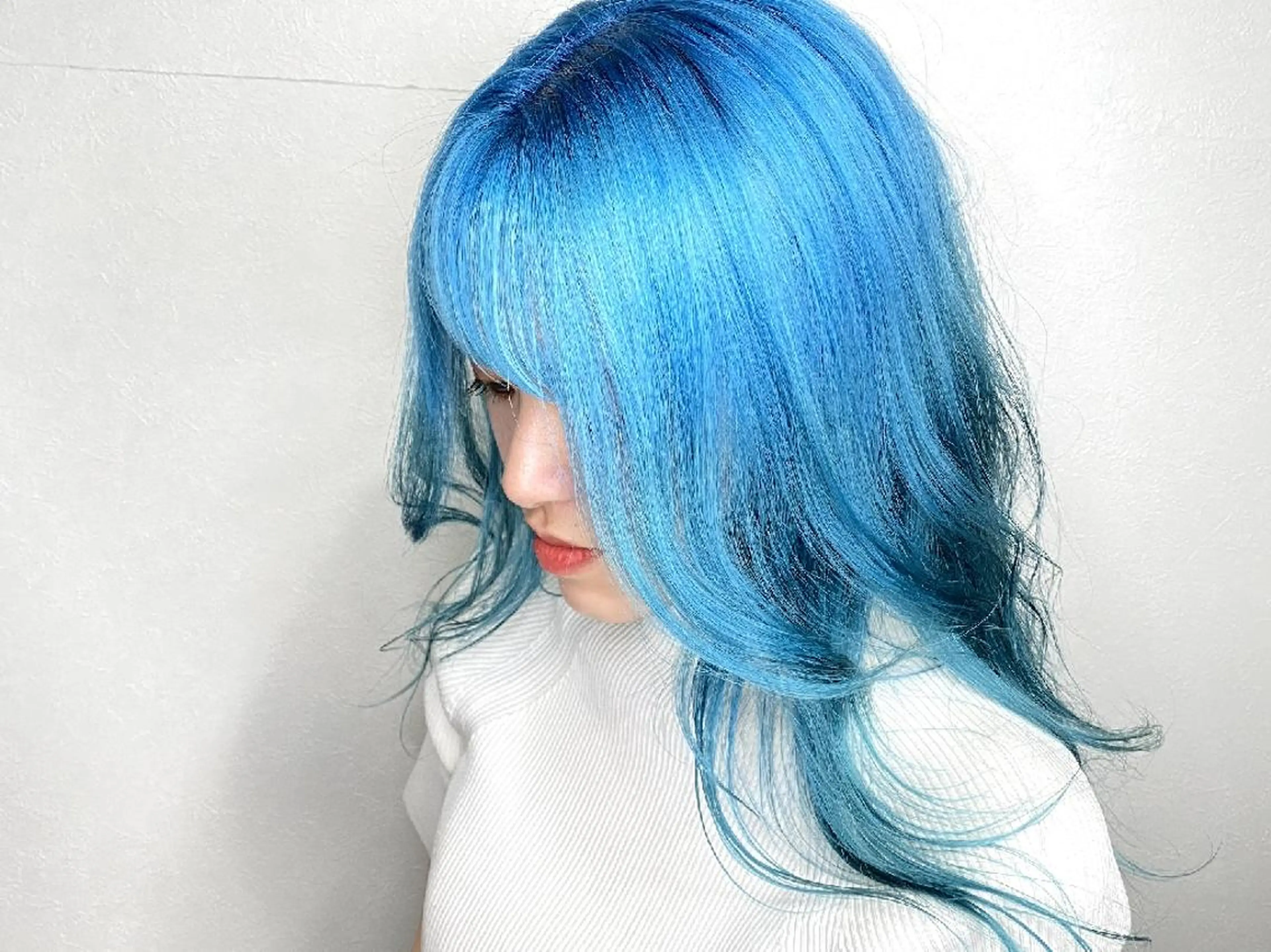 ミディアム カラー ノミネーション大宮所属・TOSHIKI/ ハイトーン/髪質改善のヘアスタイル