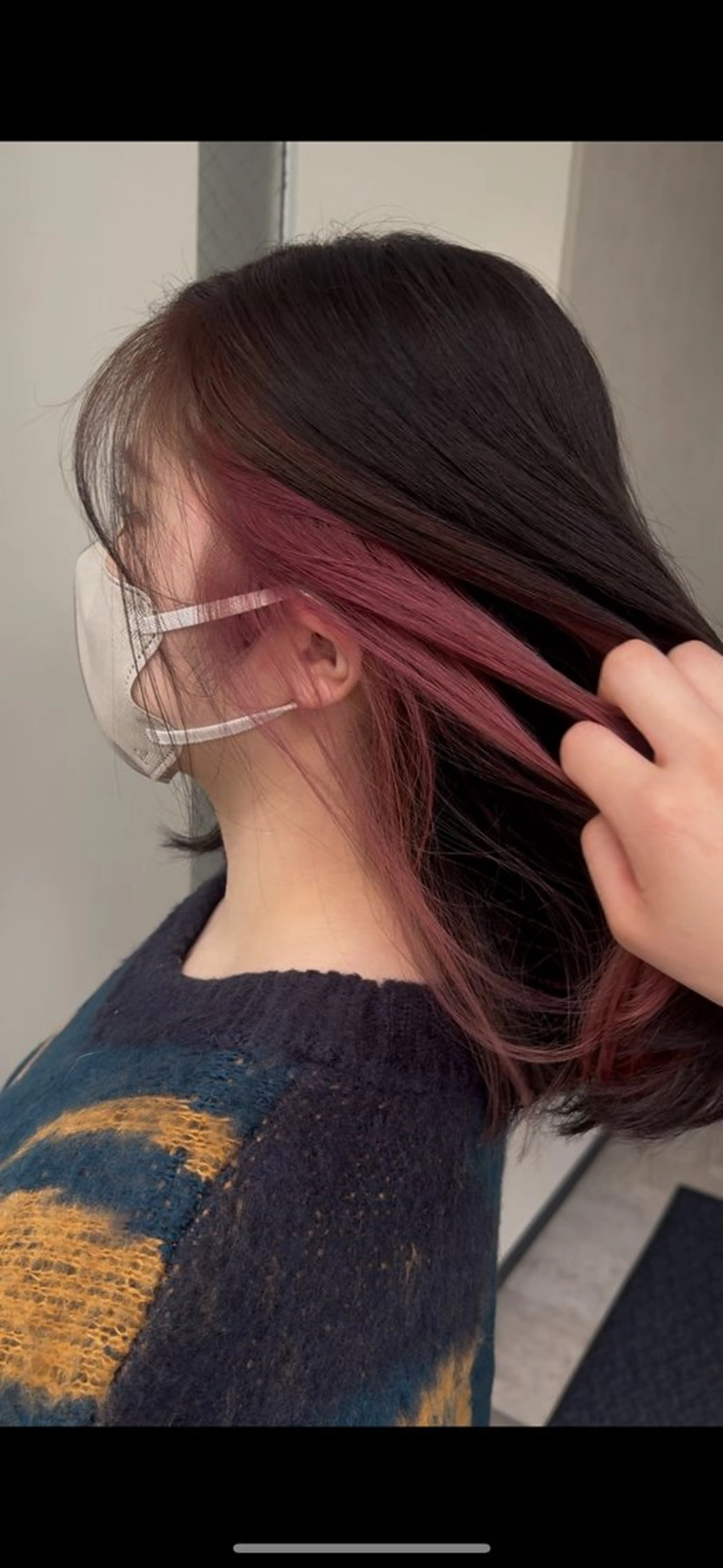 minimo限定価格︎🎀カット×インナーカラー(インナー部分カラー)の写真