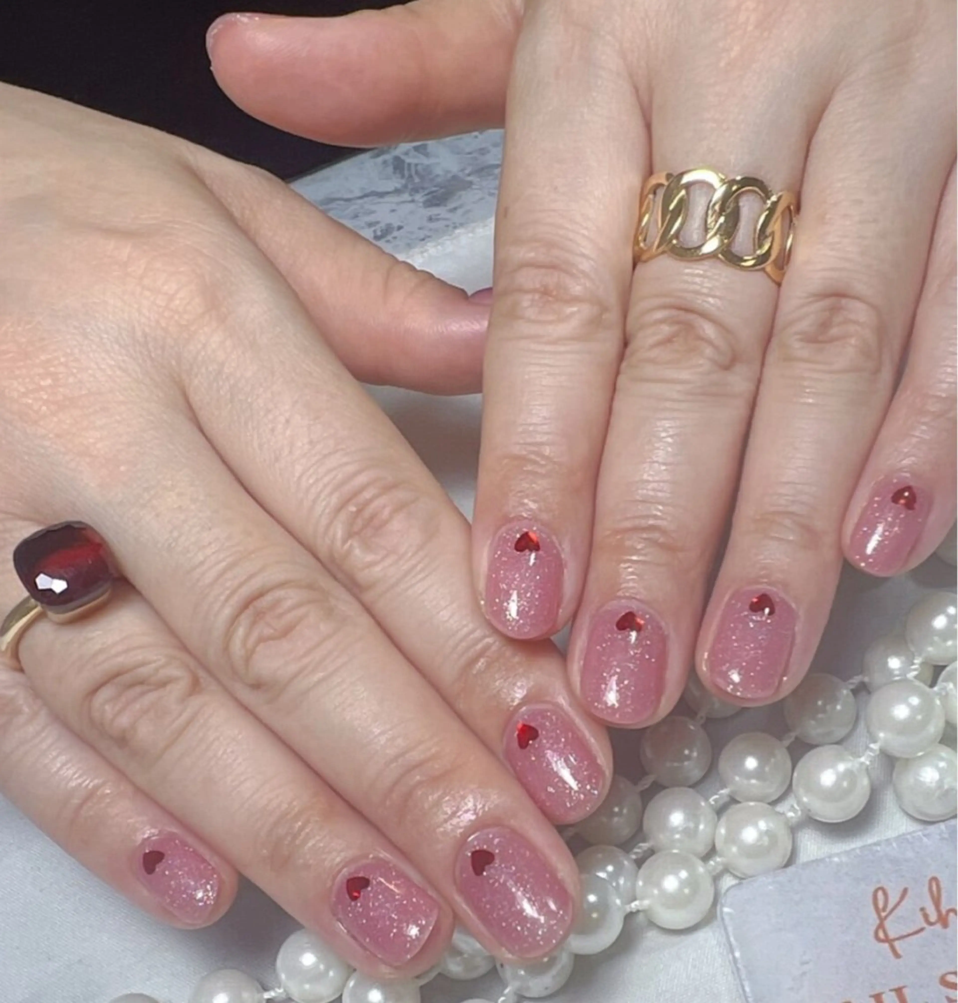 ネイル アートネイル フレンチネイル ジェルネイル グラデーション 韓国ネイル 村中 ハナのネイルデザイン