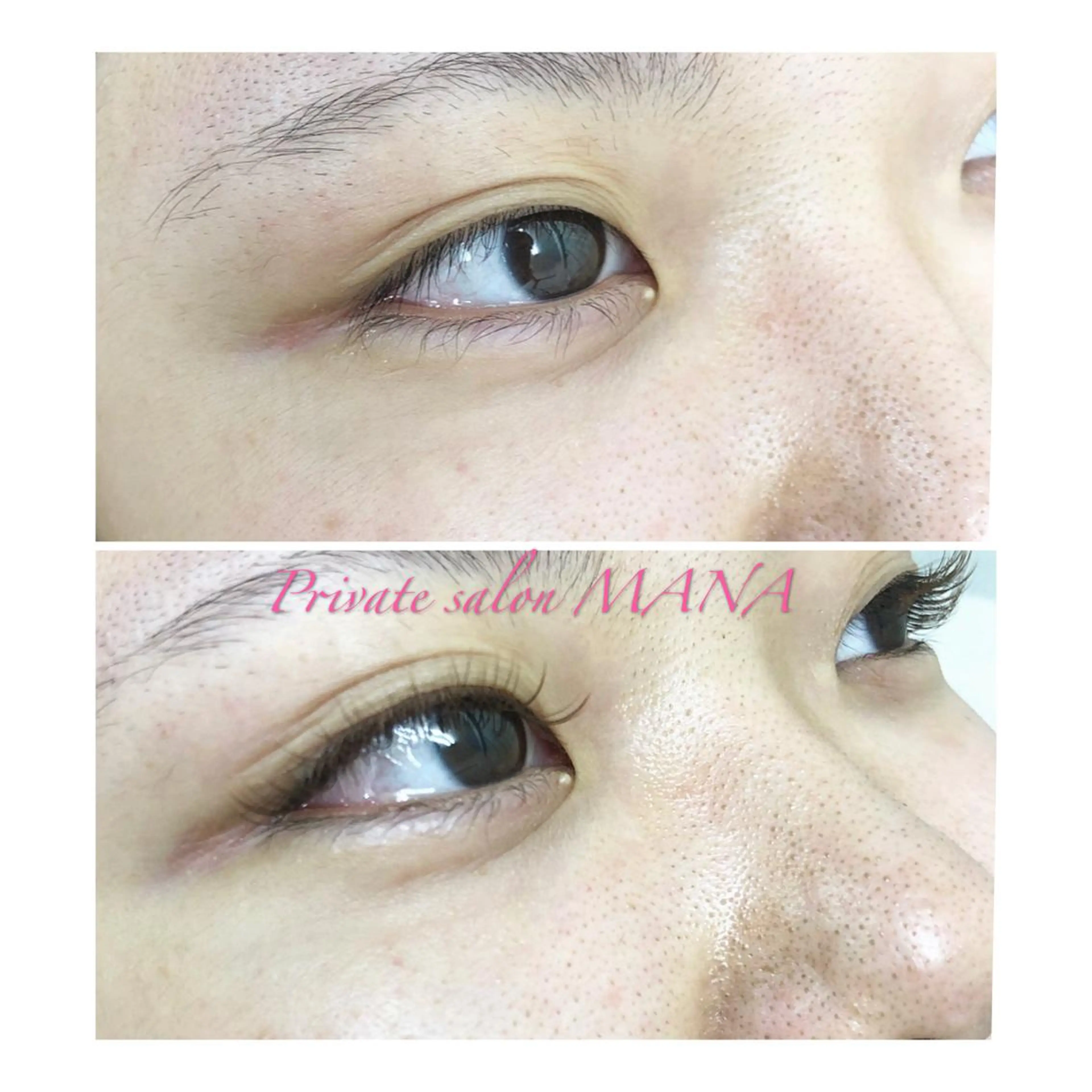 マツエク・マツパ Cカール カラーマツエク MANA rikaのマツエク・マツパデザイン