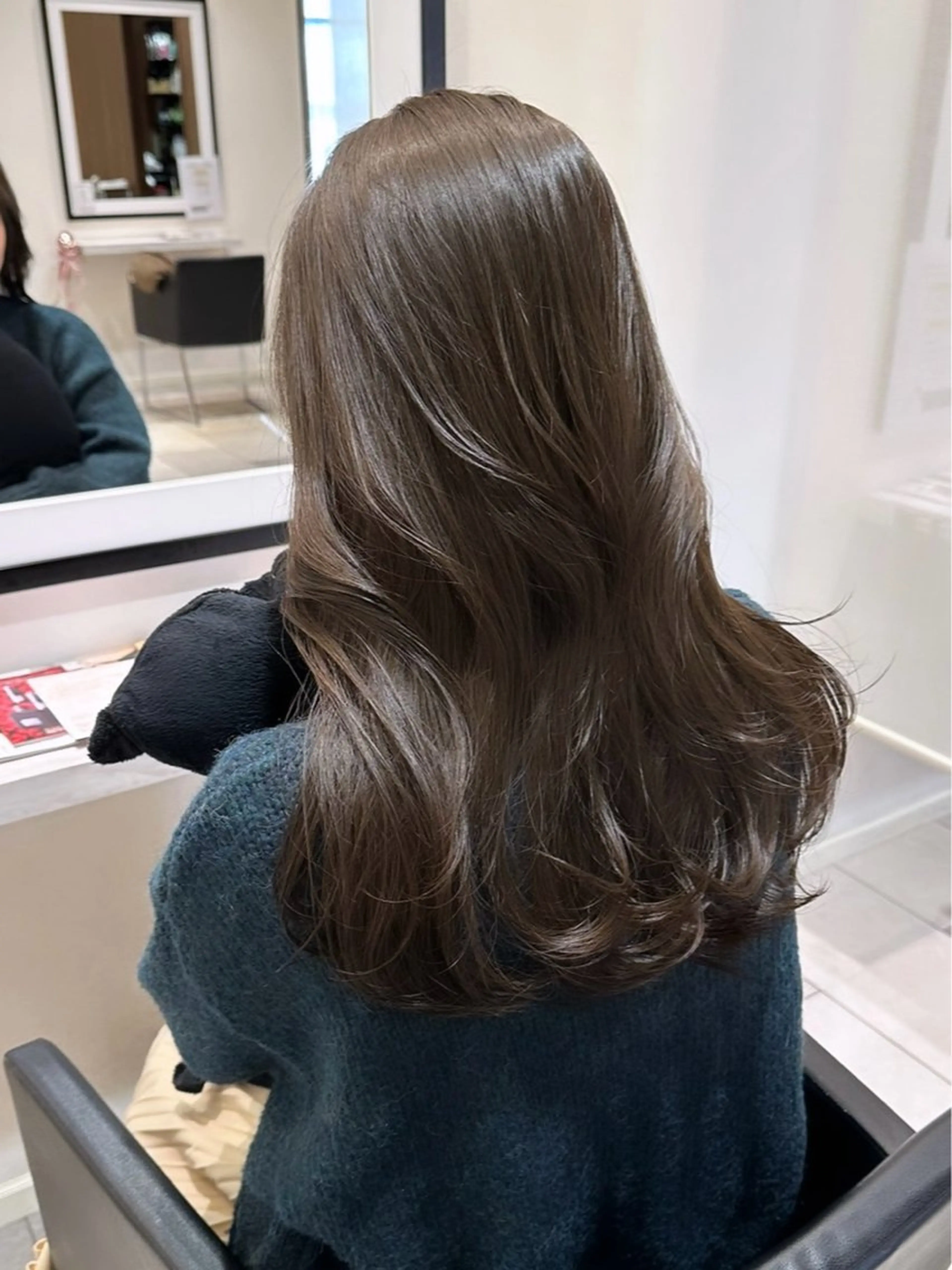 ミニモ限定価格 ✨ 似合わせ小顔前髪(顔まわり)カット＋🧊透明感カラー＋3stepトリートメントの写真