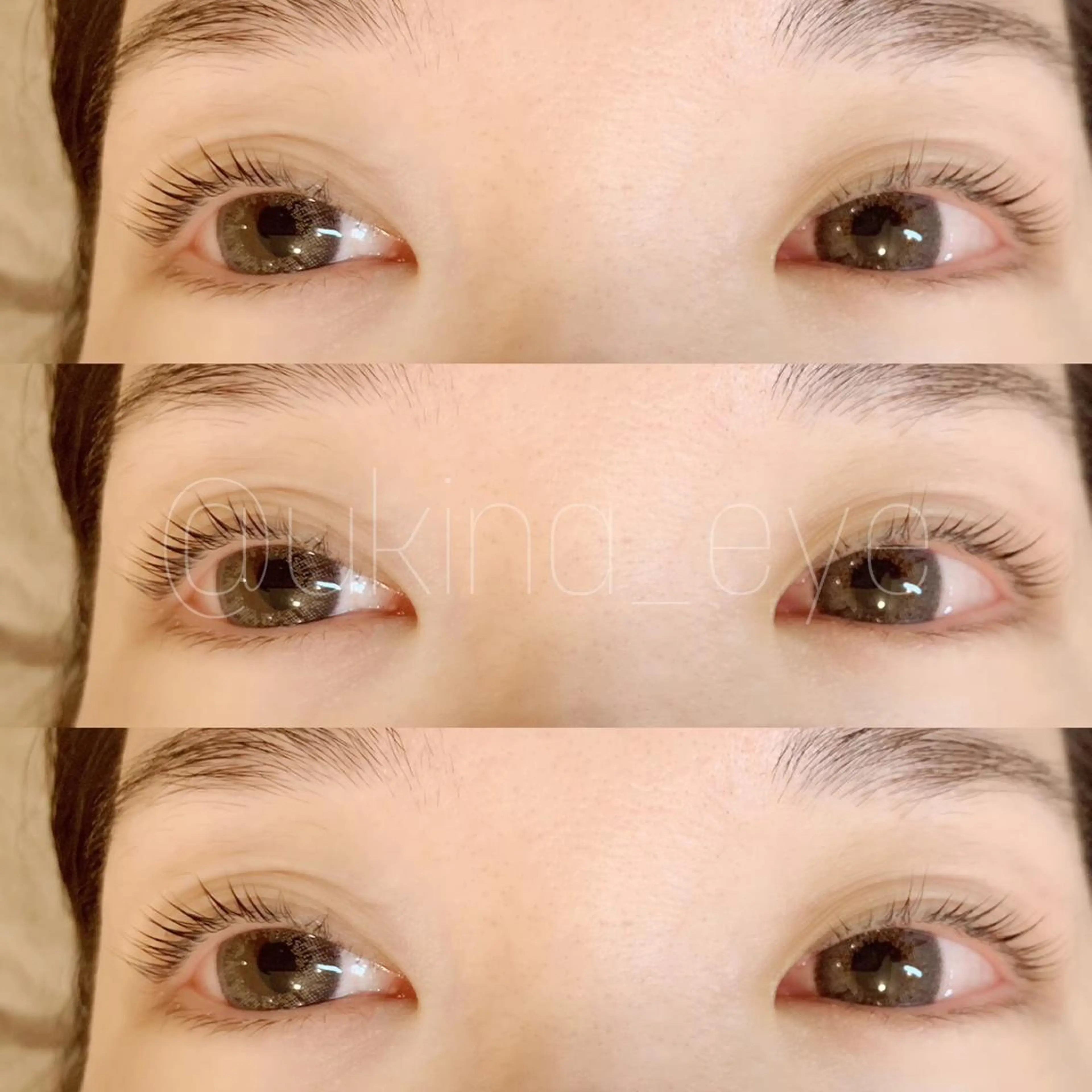 マツエク・マツパ パリジェンヌラッシュリフト Roco'Lush カジ ユキナのマツエク・マツパデザイン