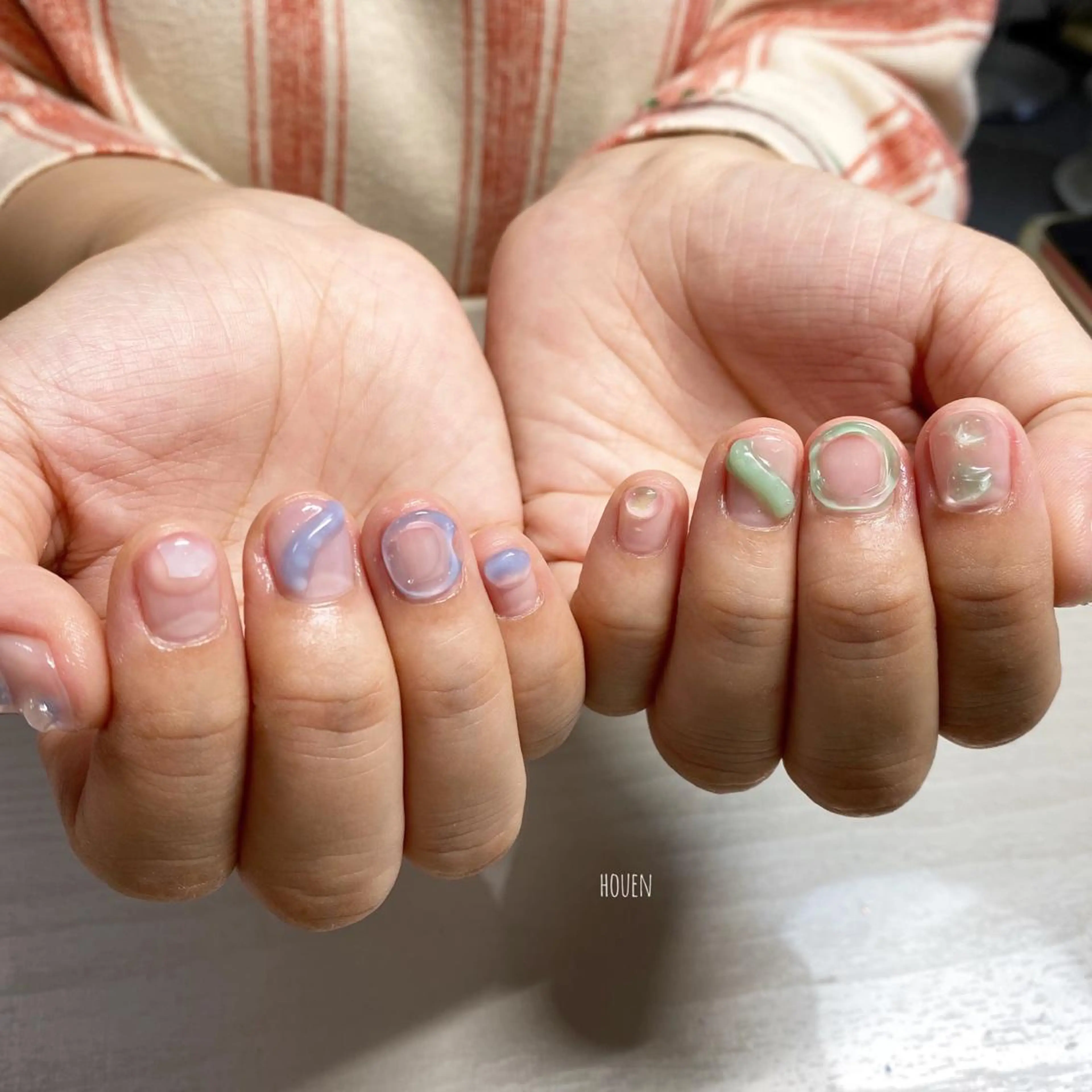 ネイル 持ち込み I P'ink nail salon所属・I pinknail 韓国風·持ち込み専門のネイルデザイン