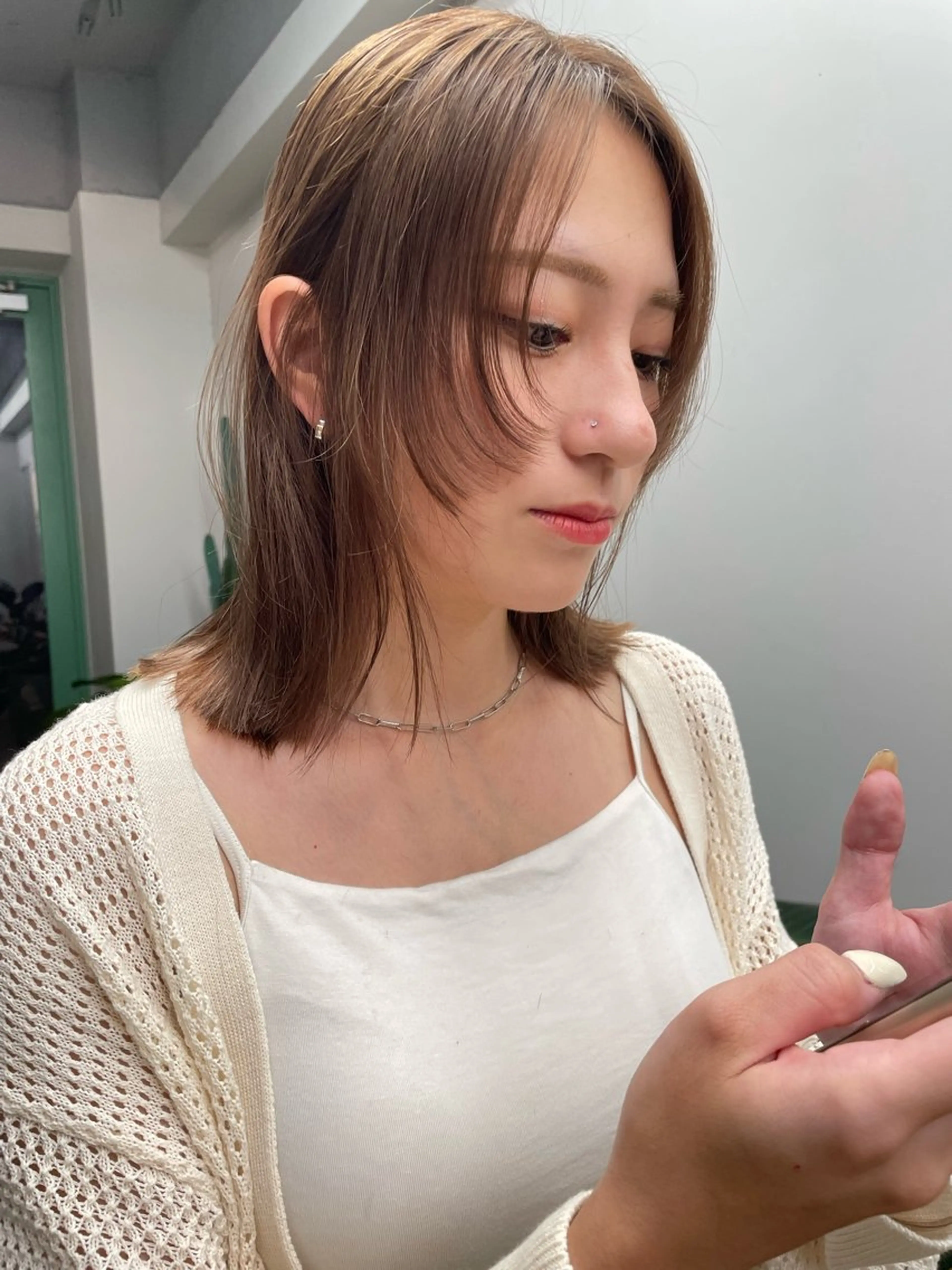 cut  color +2step treatmentの写真