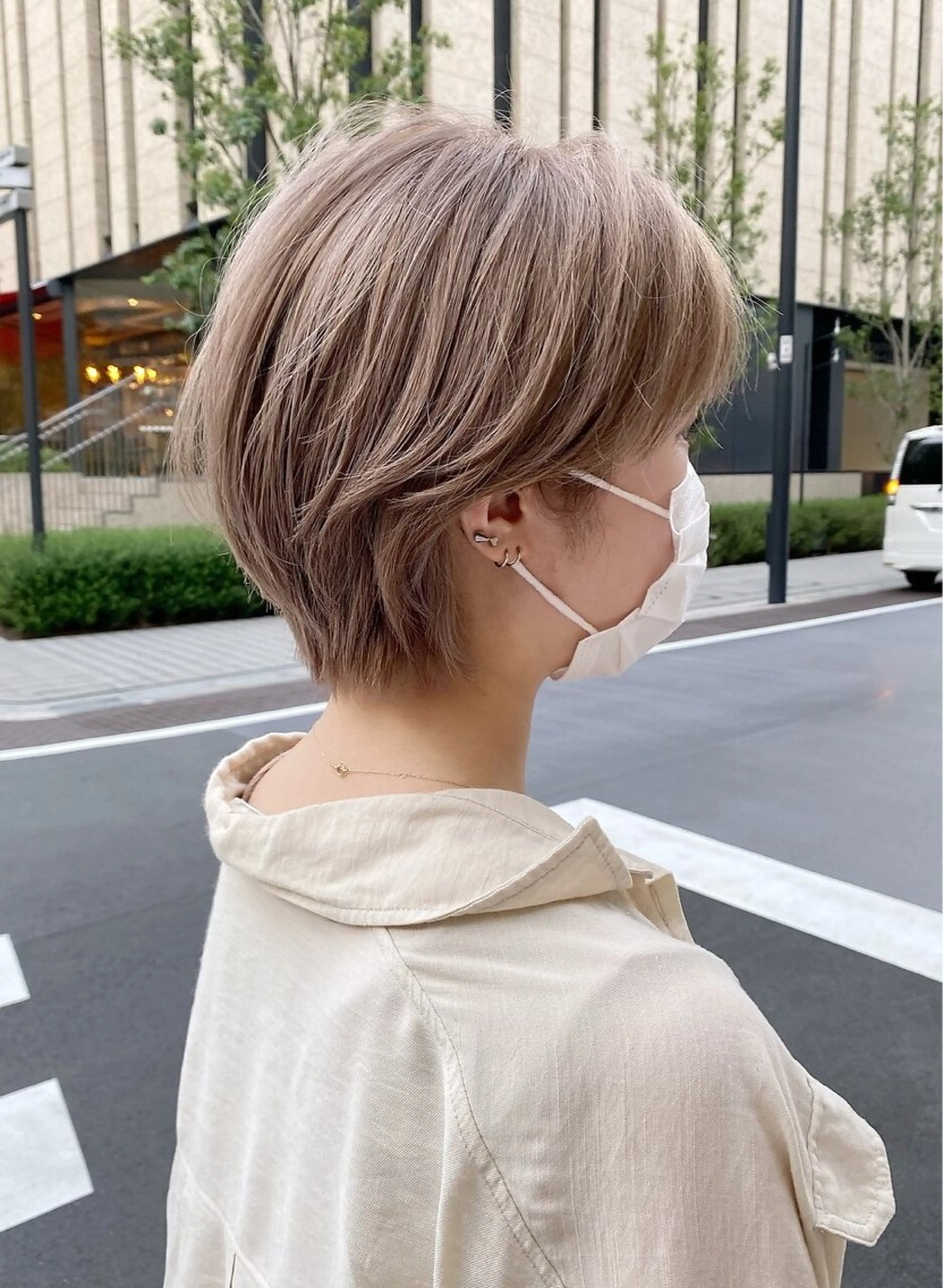 ショート ショートヘア ケアブリーチ🌟 ♢WATARU♢のヘアスタイル