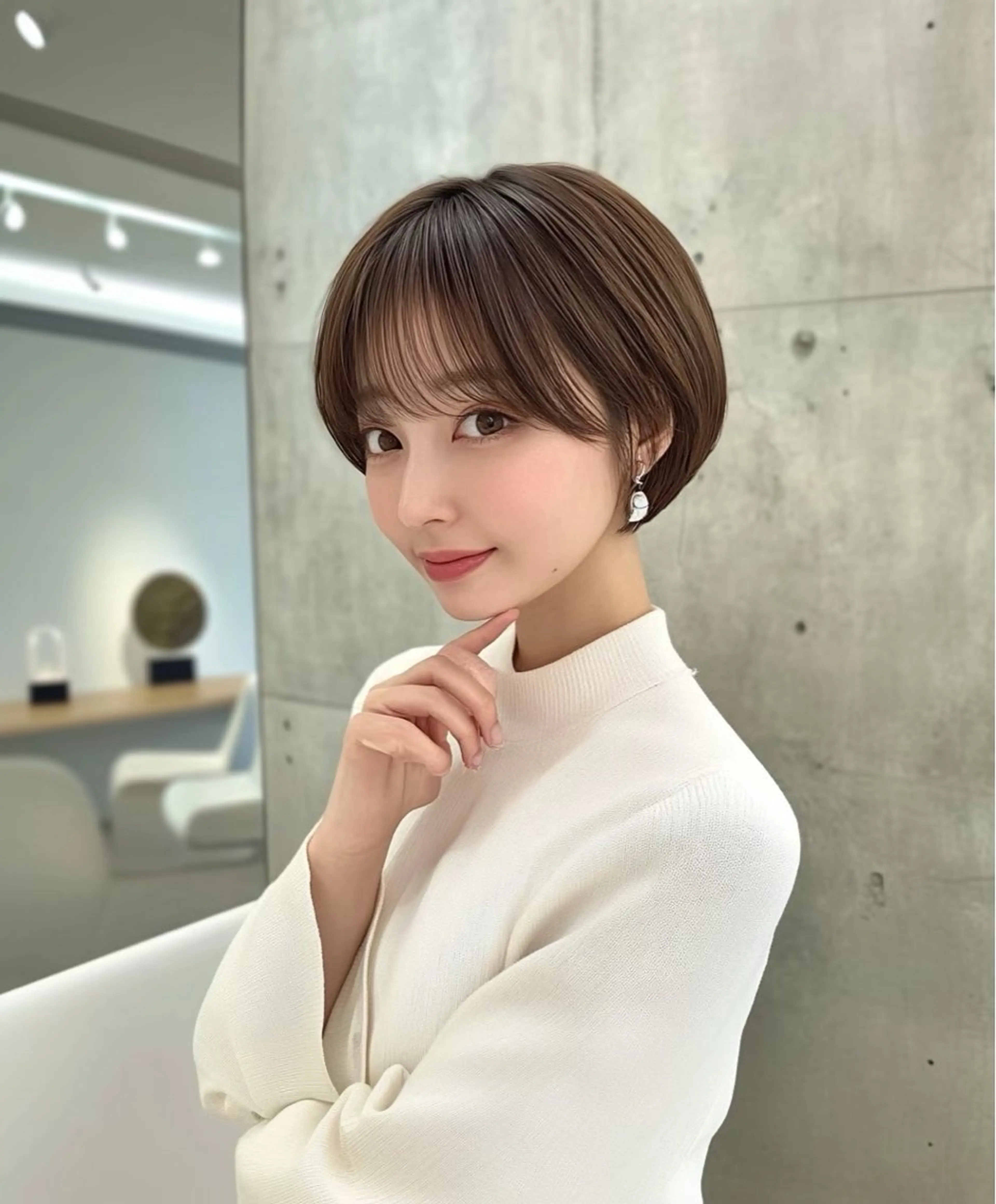 似合わせショート＋プレミアムトリートメントの写真