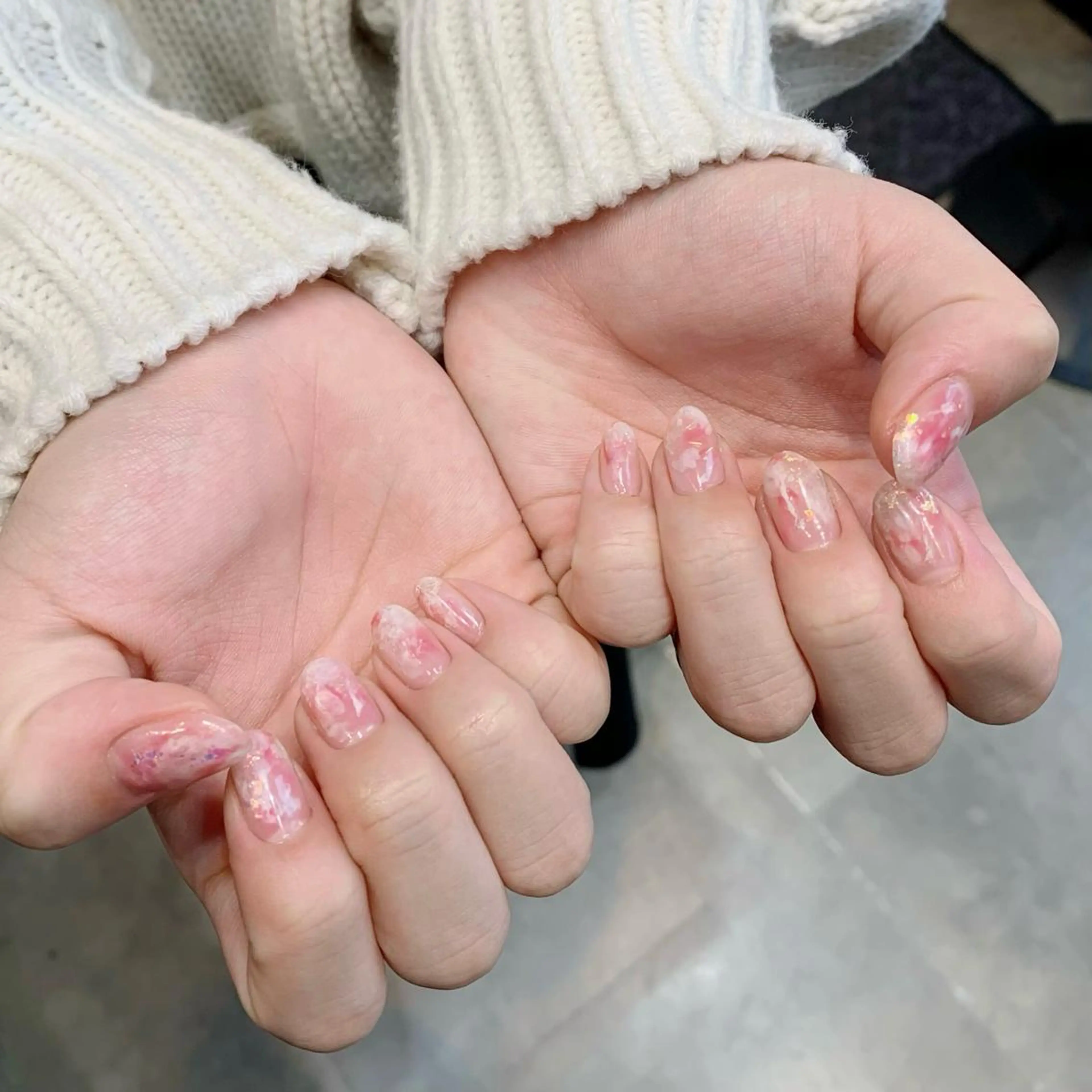 ネイル YUKIMO🍎名駅 /ニュアンスのネイルデザイン