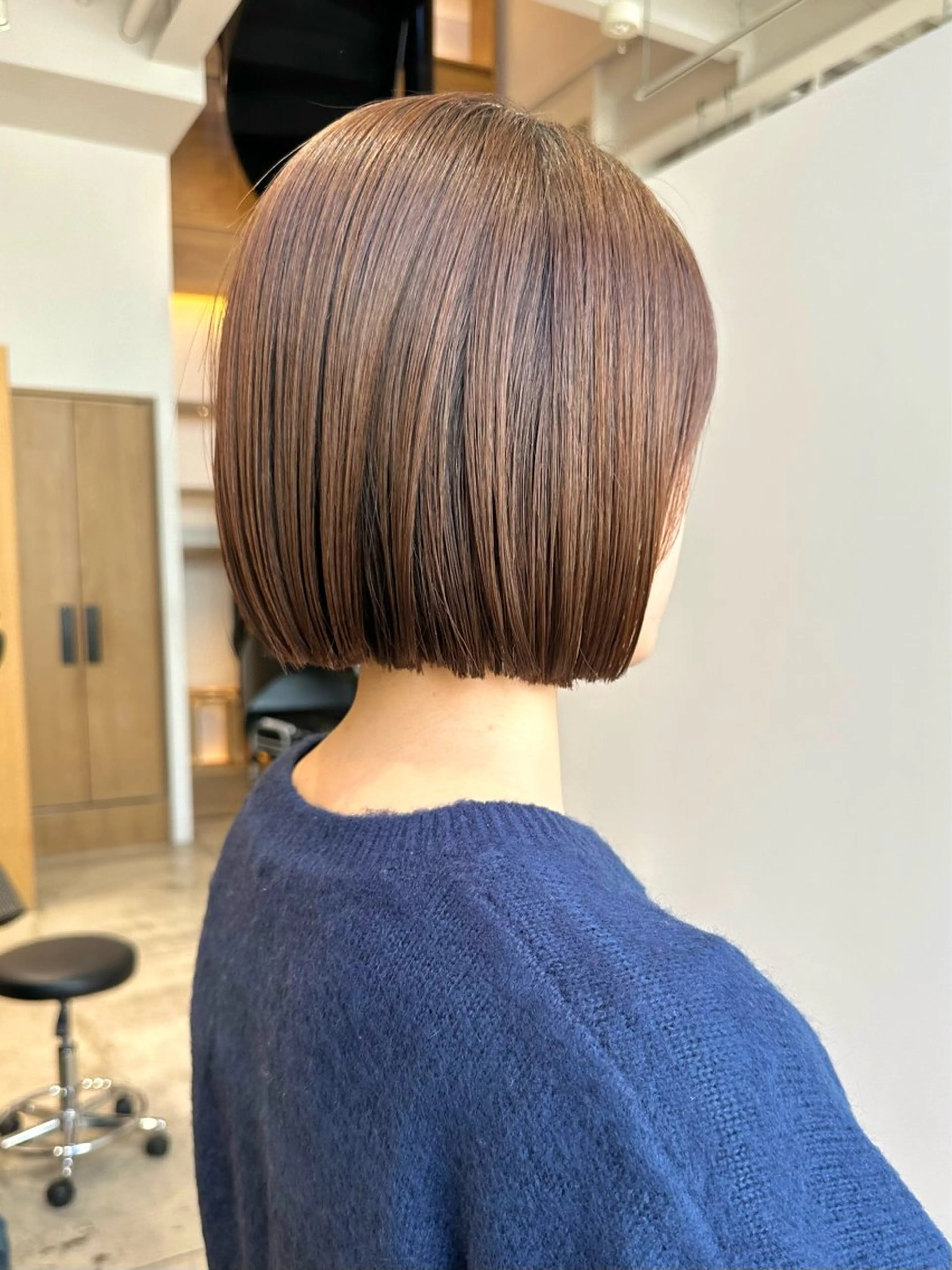 ショート ボブ sea by luvismけやき通り2号店所属・ボブ/ショート/ 縮毛矯正/岸本恭明のヘアスタイル