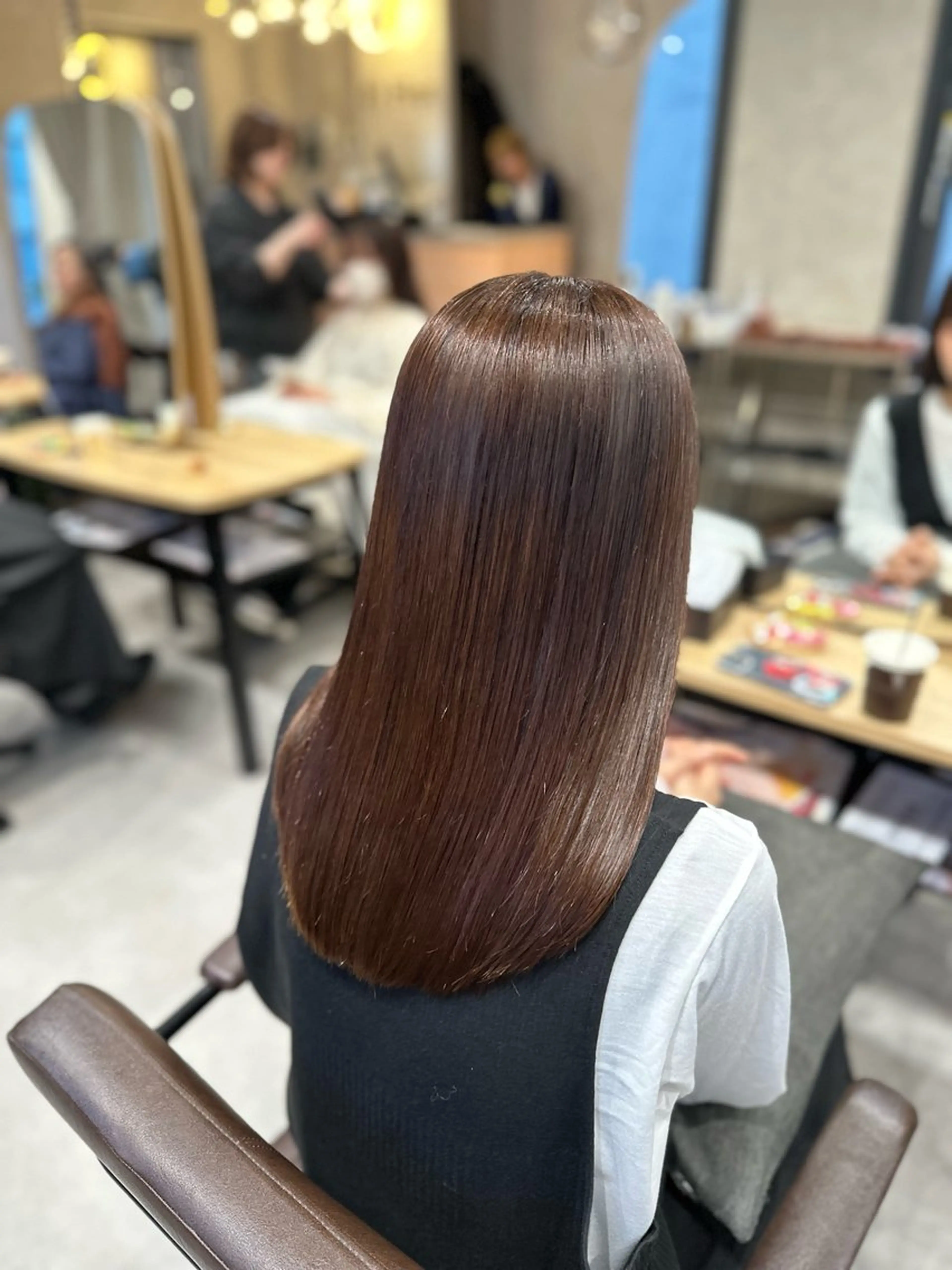 セミロング カラー カット ヘアカラー トリートメント hayato / 梅田のヘアスタイル