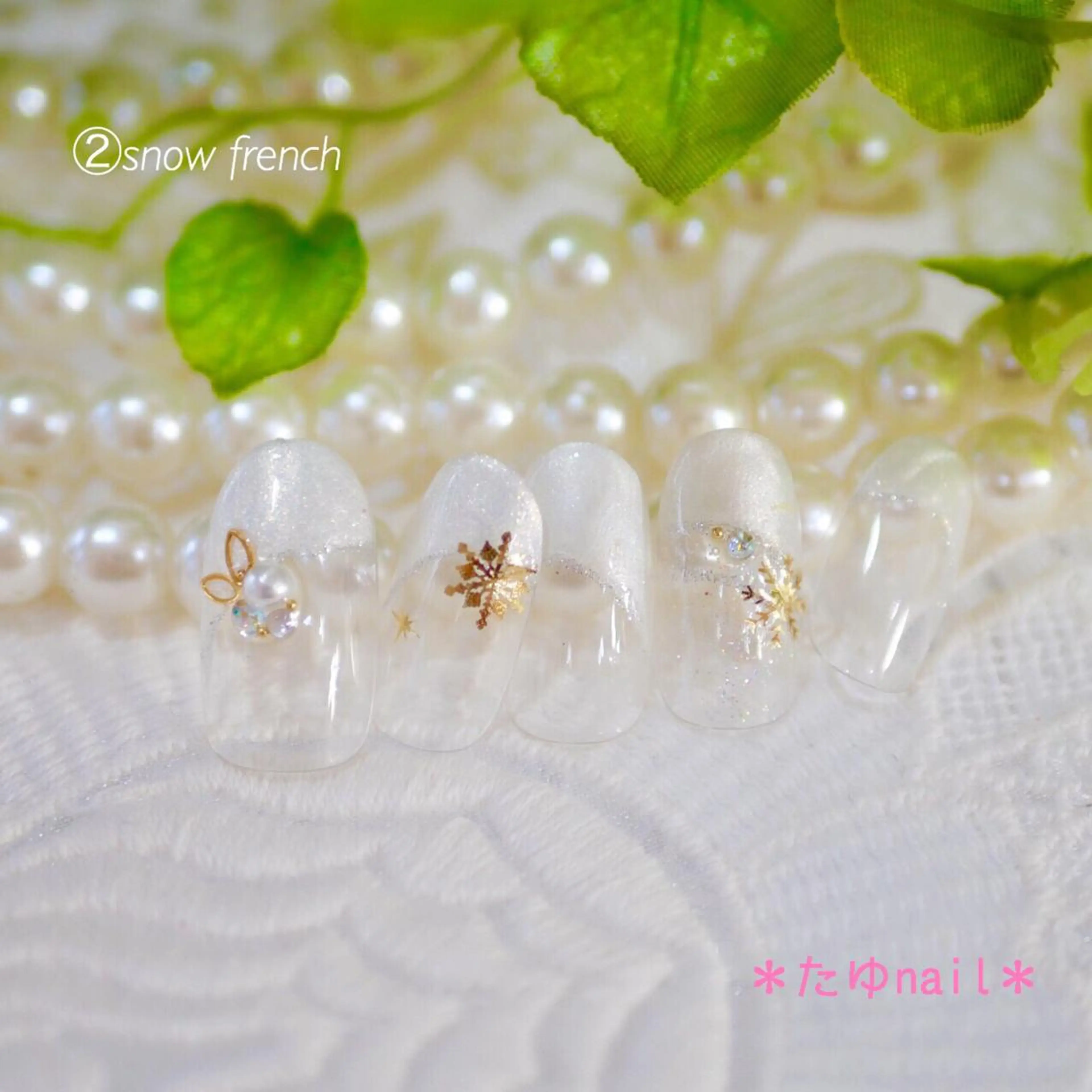 ネイル ネイルサロン・ネイルスクール　たゆnail所属・ネイルサロン 【たゆnail】のネイルデザイン