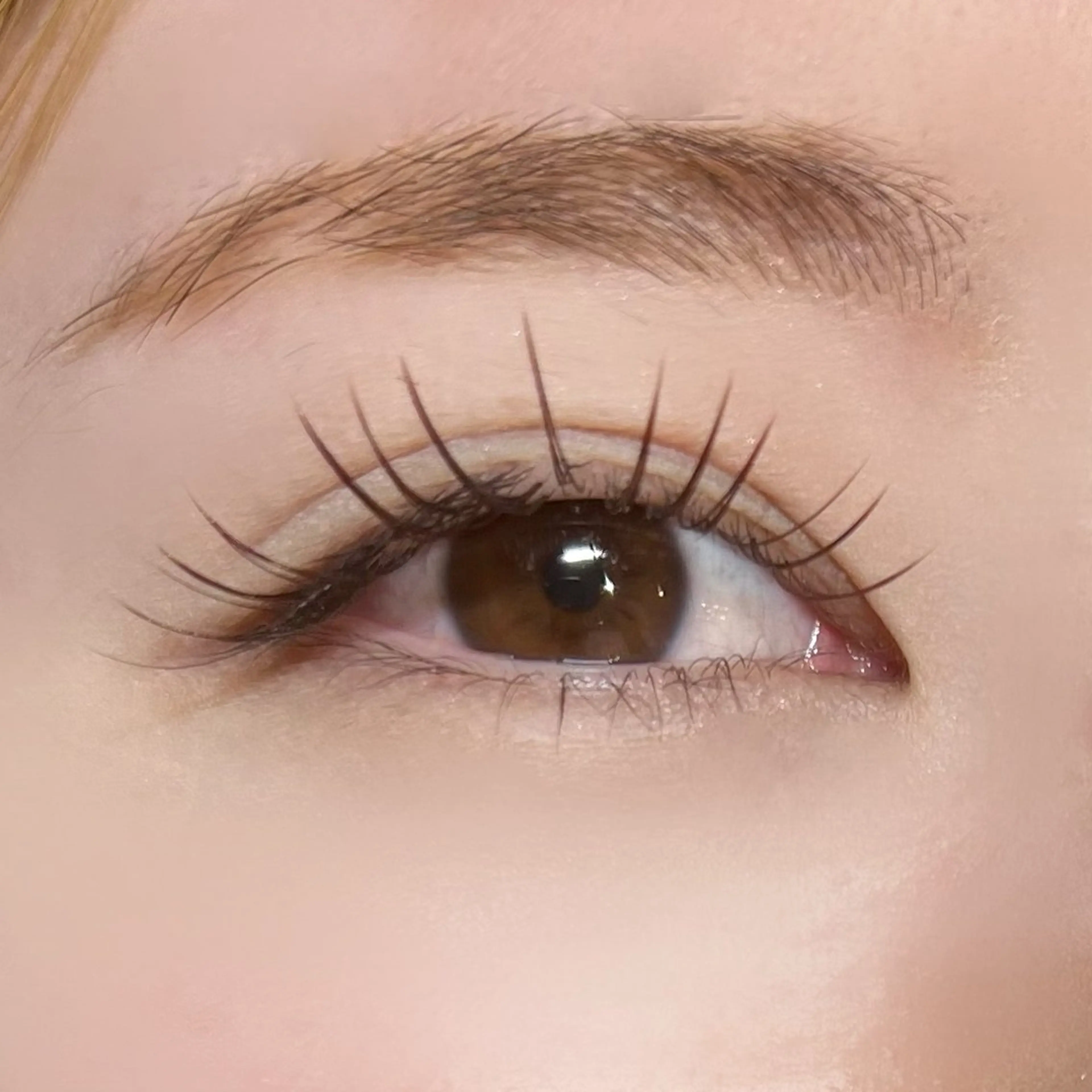 マツエク・マツパ Cカール カラーマツエク キュート フラットラッシュ Jカール 💙tomura nina🌛のマツエク・マツパデザイン