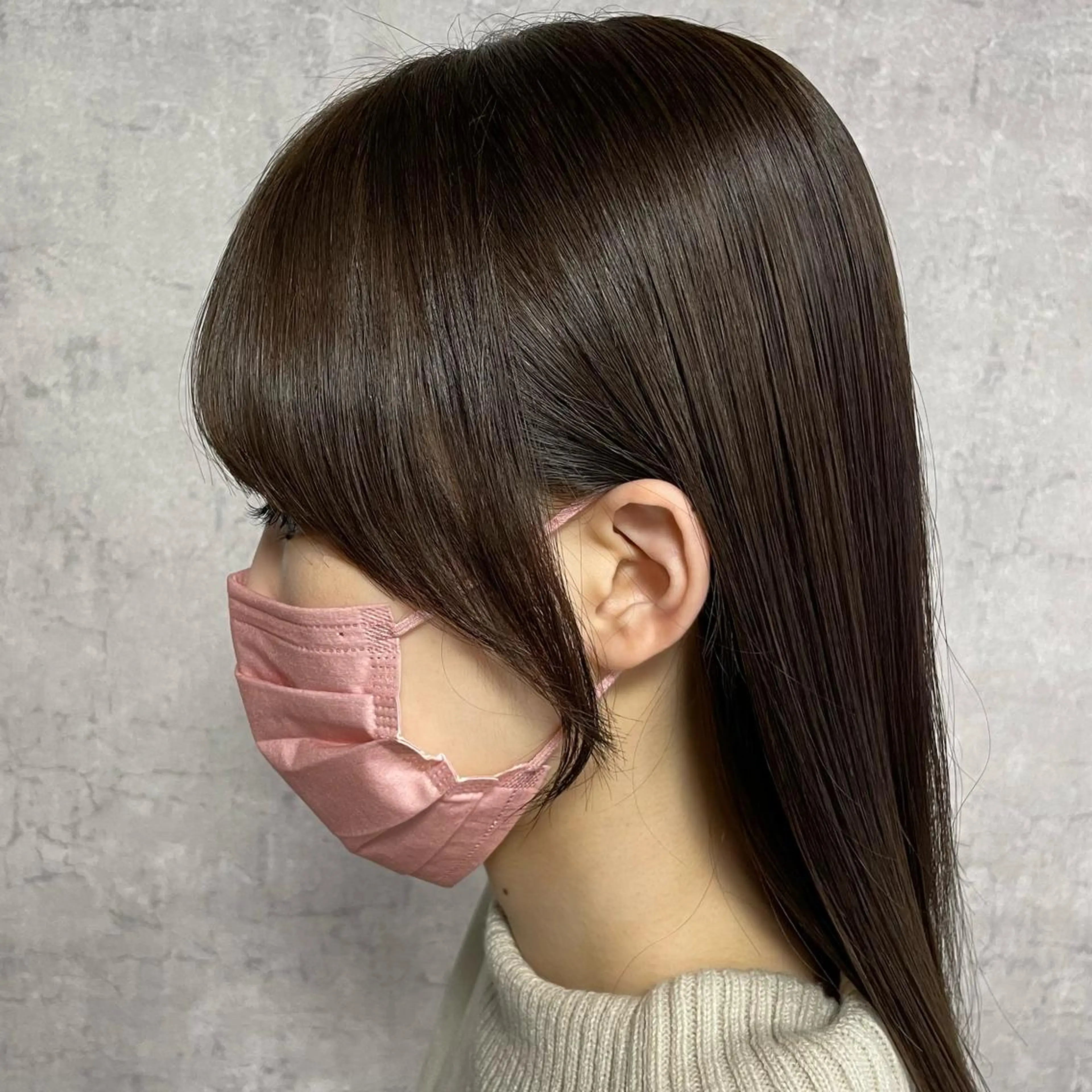 セミロング トレンド韓国ヘア 🇰🇷のんのヘアスタイル