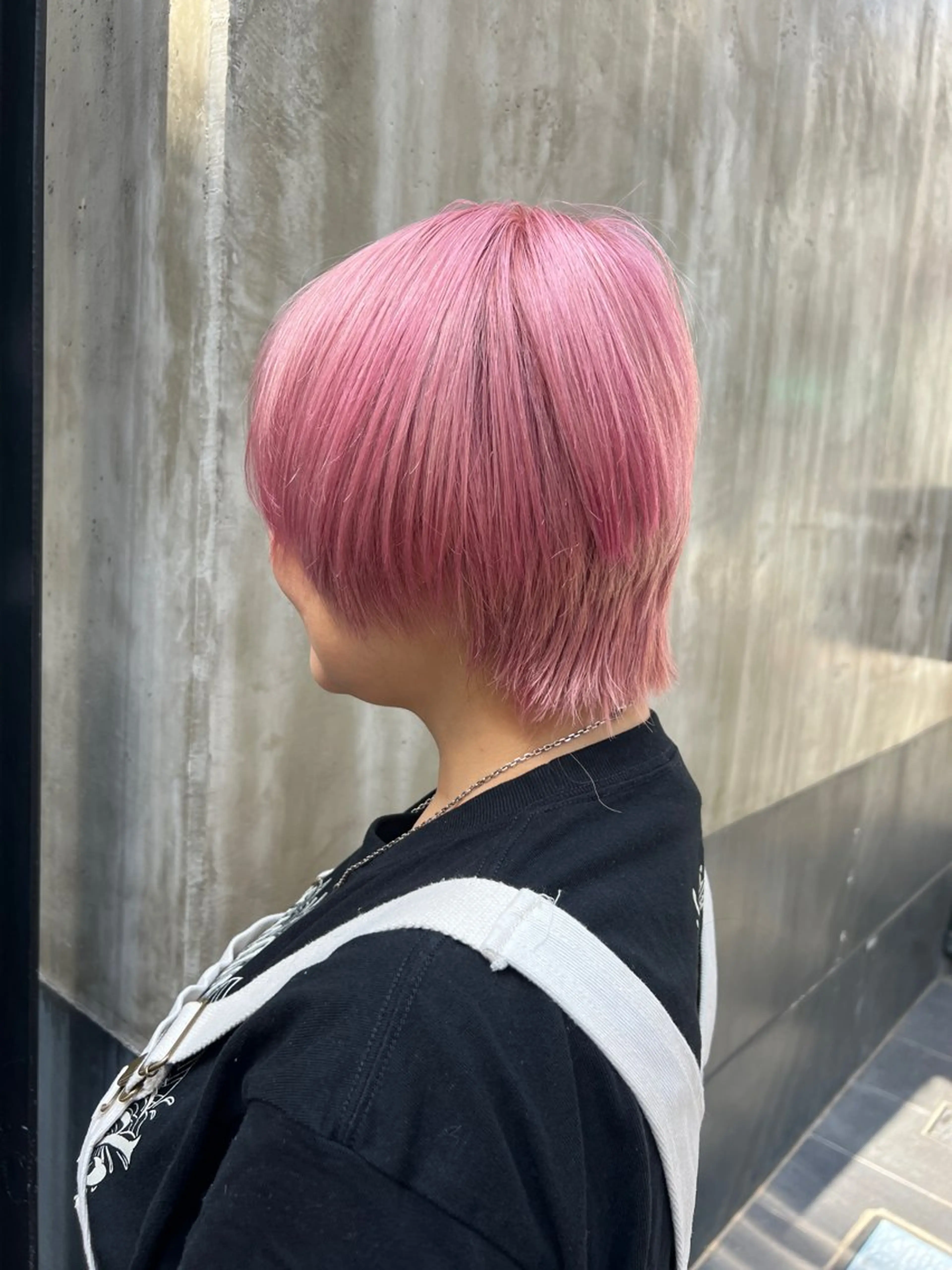 ショート カラー ピンクカラー 🍇おぐら めぐみ🍇のヘアスタイル