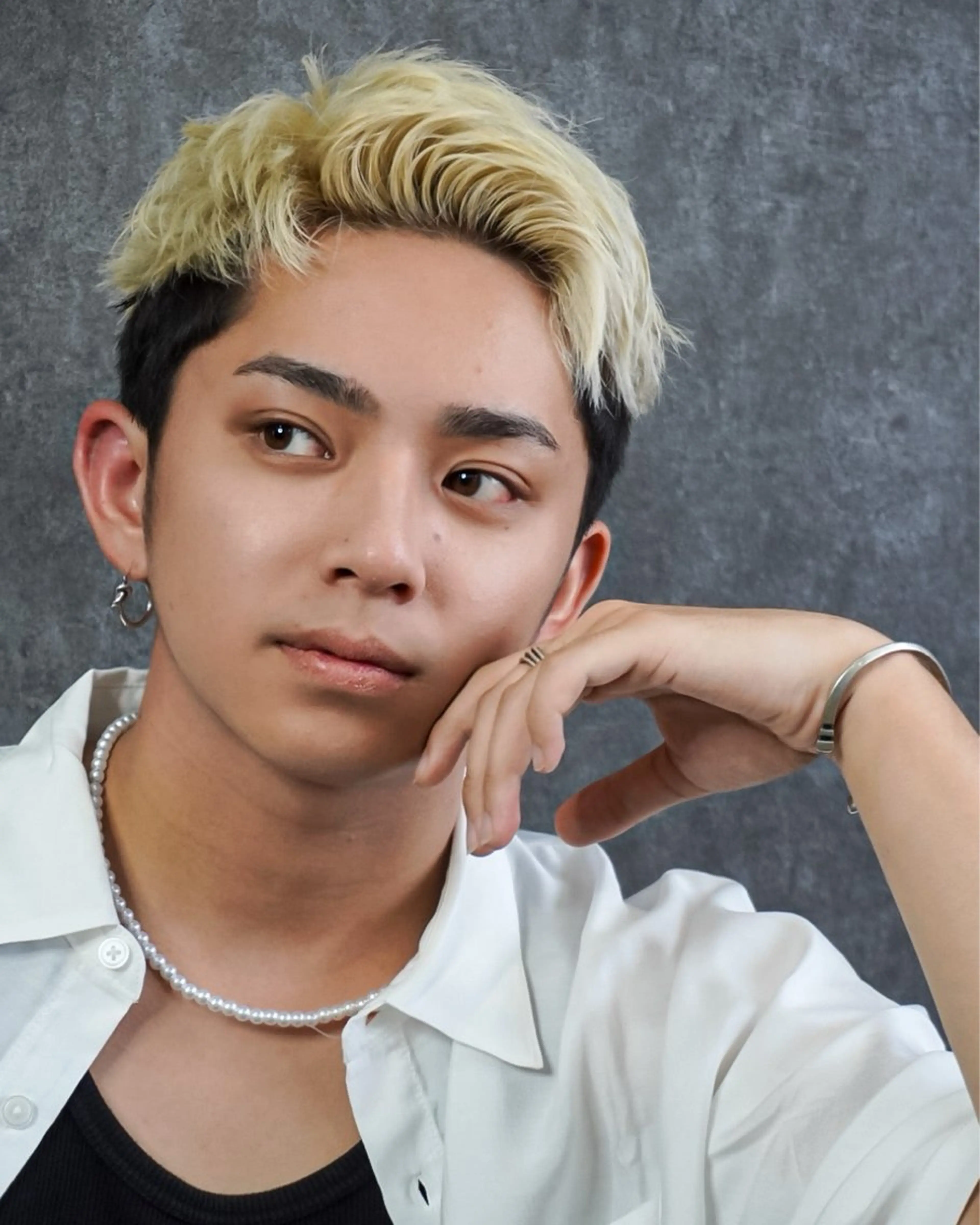 ショート 西山 雄基のヘアスタイル