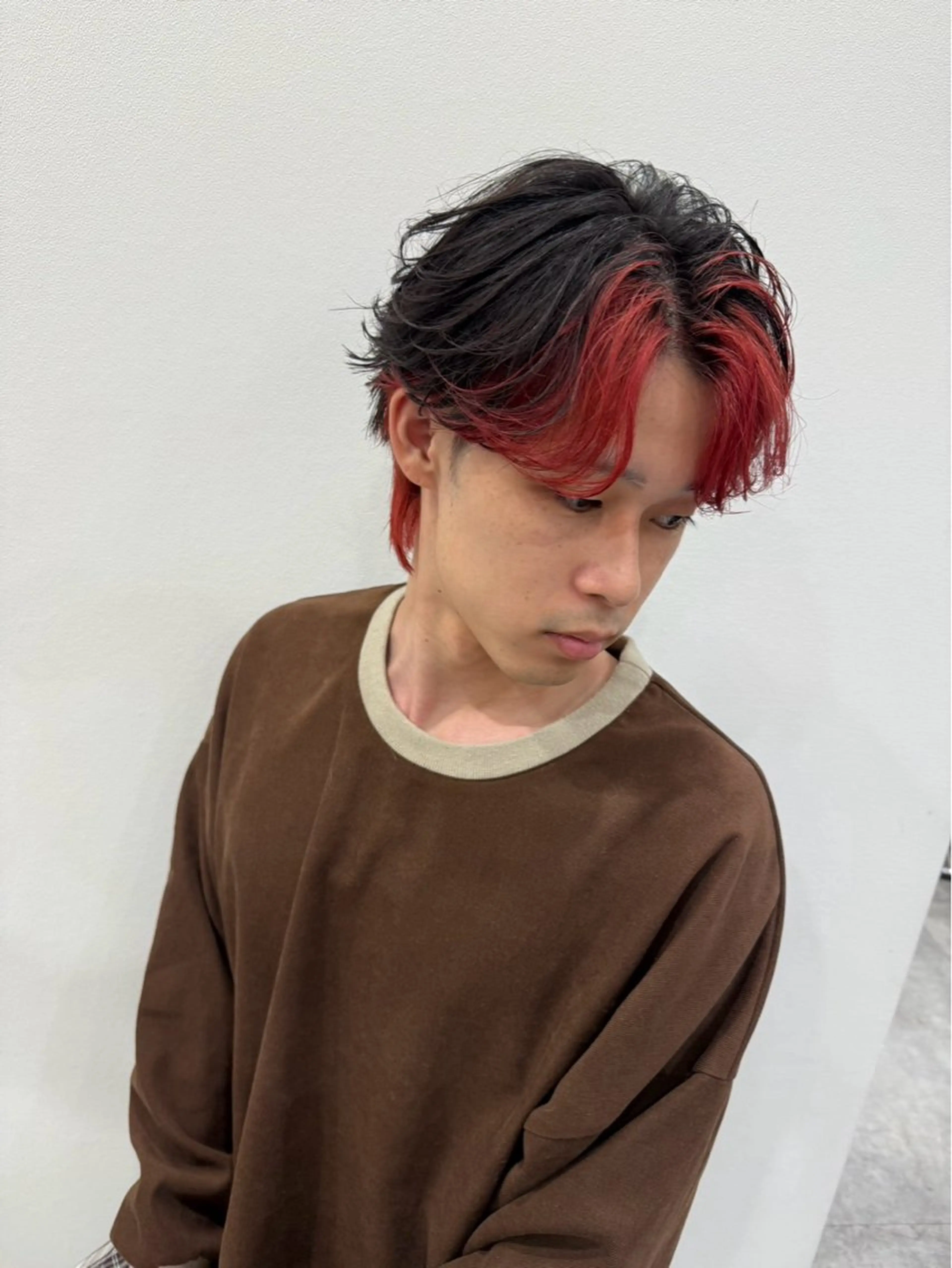 カラー メンズ カット ヘアカラー トリートメント RAISE by_WHITEのヘアスタイル