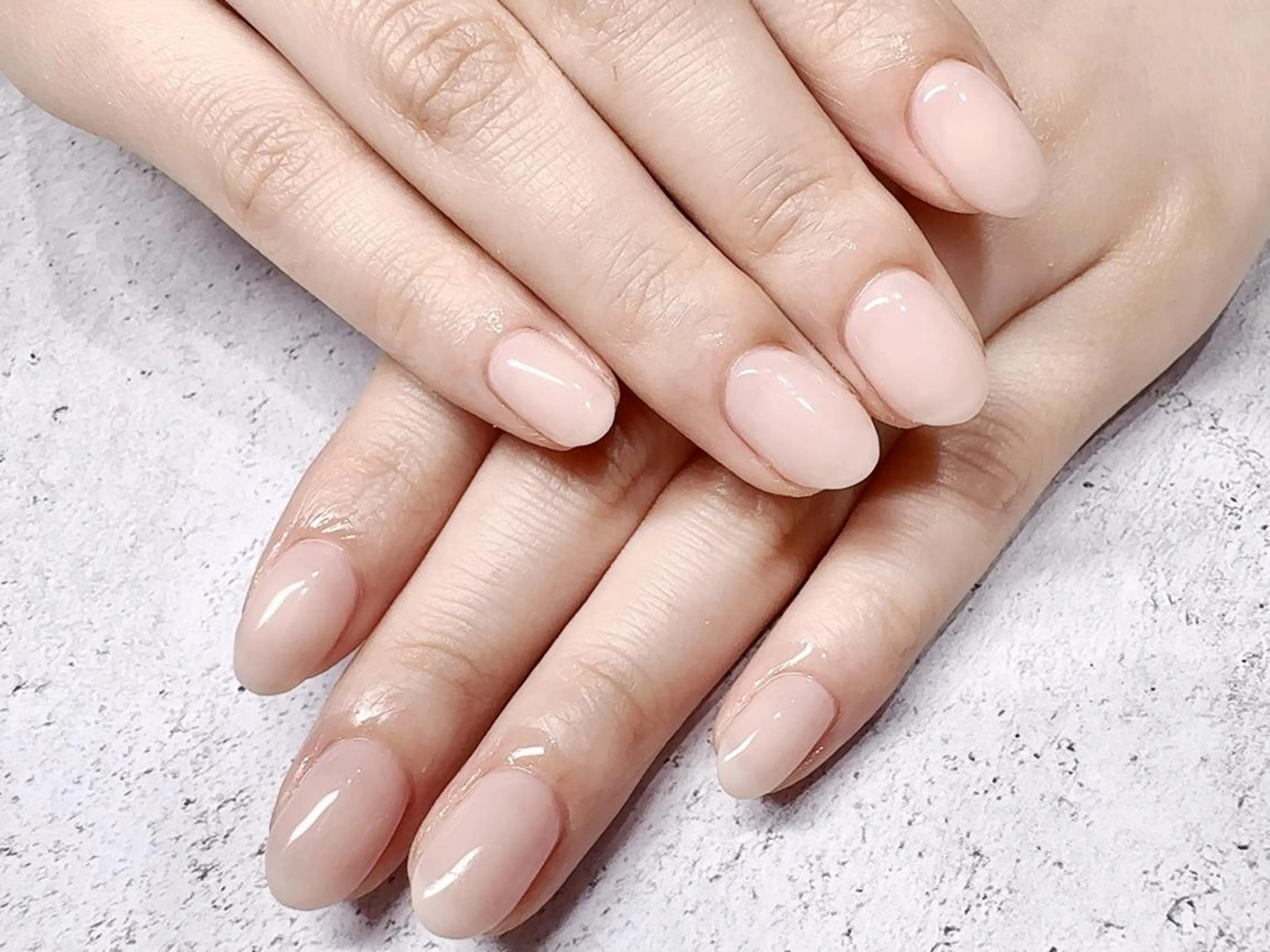 ネイル ワンカラーネイル ハンドネイル Lisse銀座 Kaoriのネイルデザイン