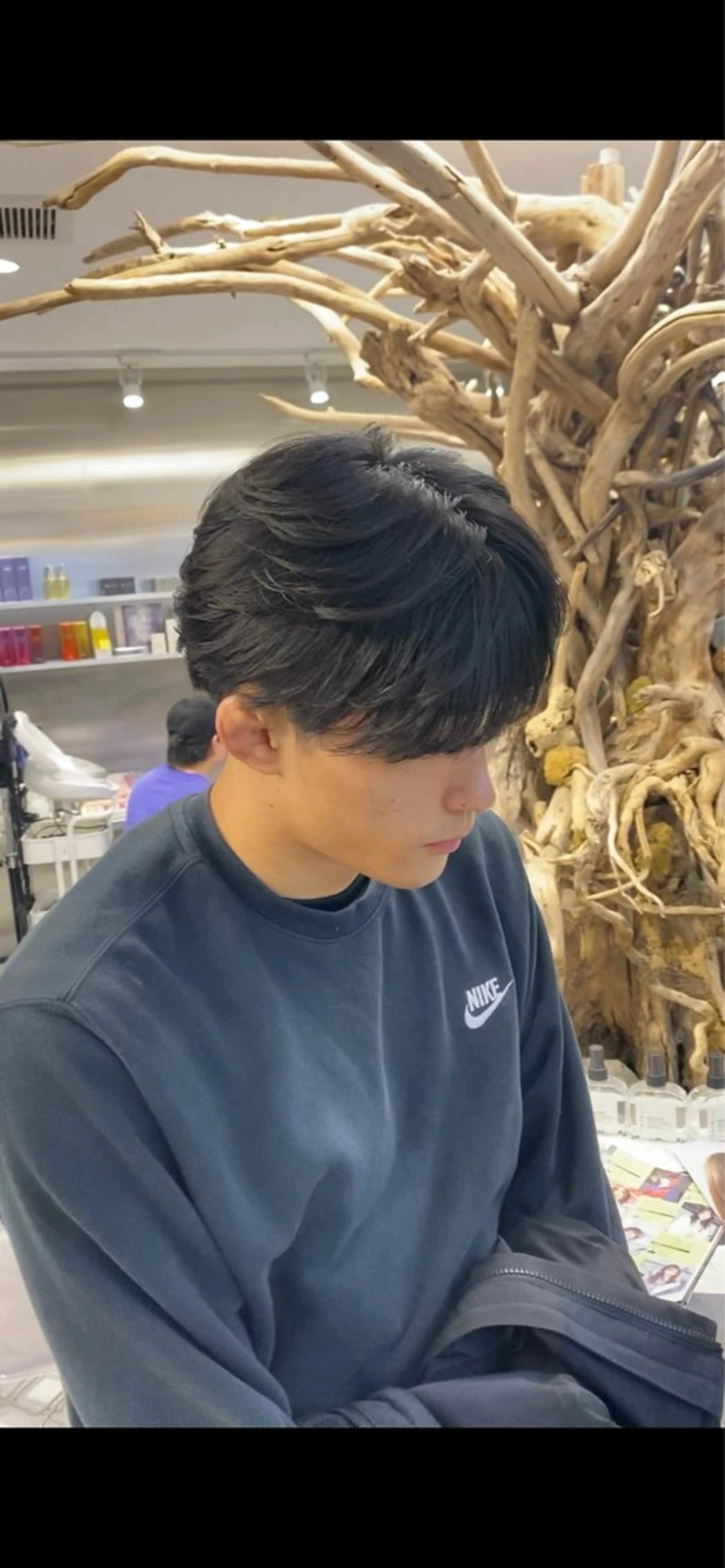 パーマ メンズ カット パーマ シャドウパーマ/ ルーズパーマ/メンズのヘアスタイル