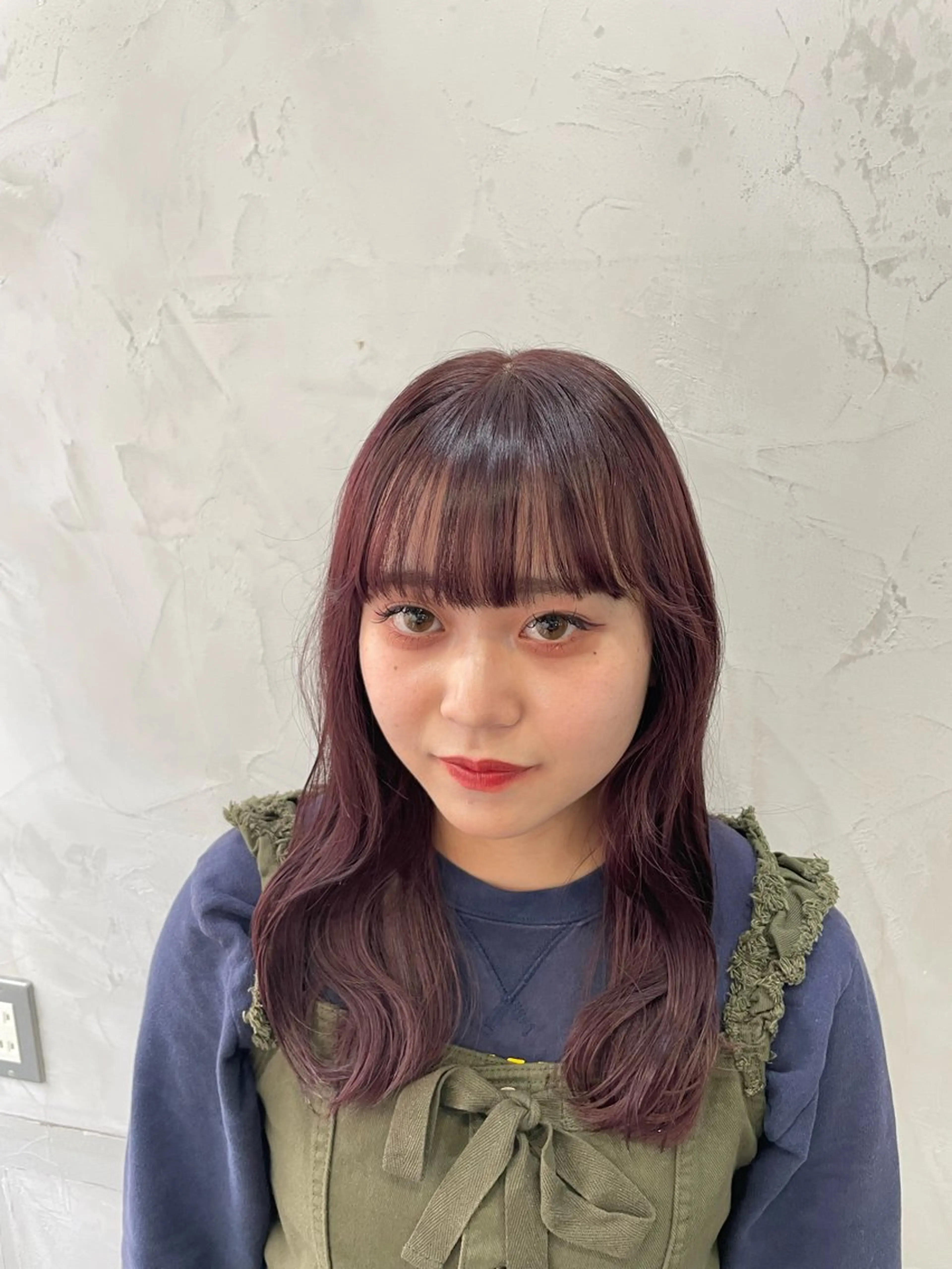 ロング ヘアカラー MaisonHALU さくらのヘアスタイル