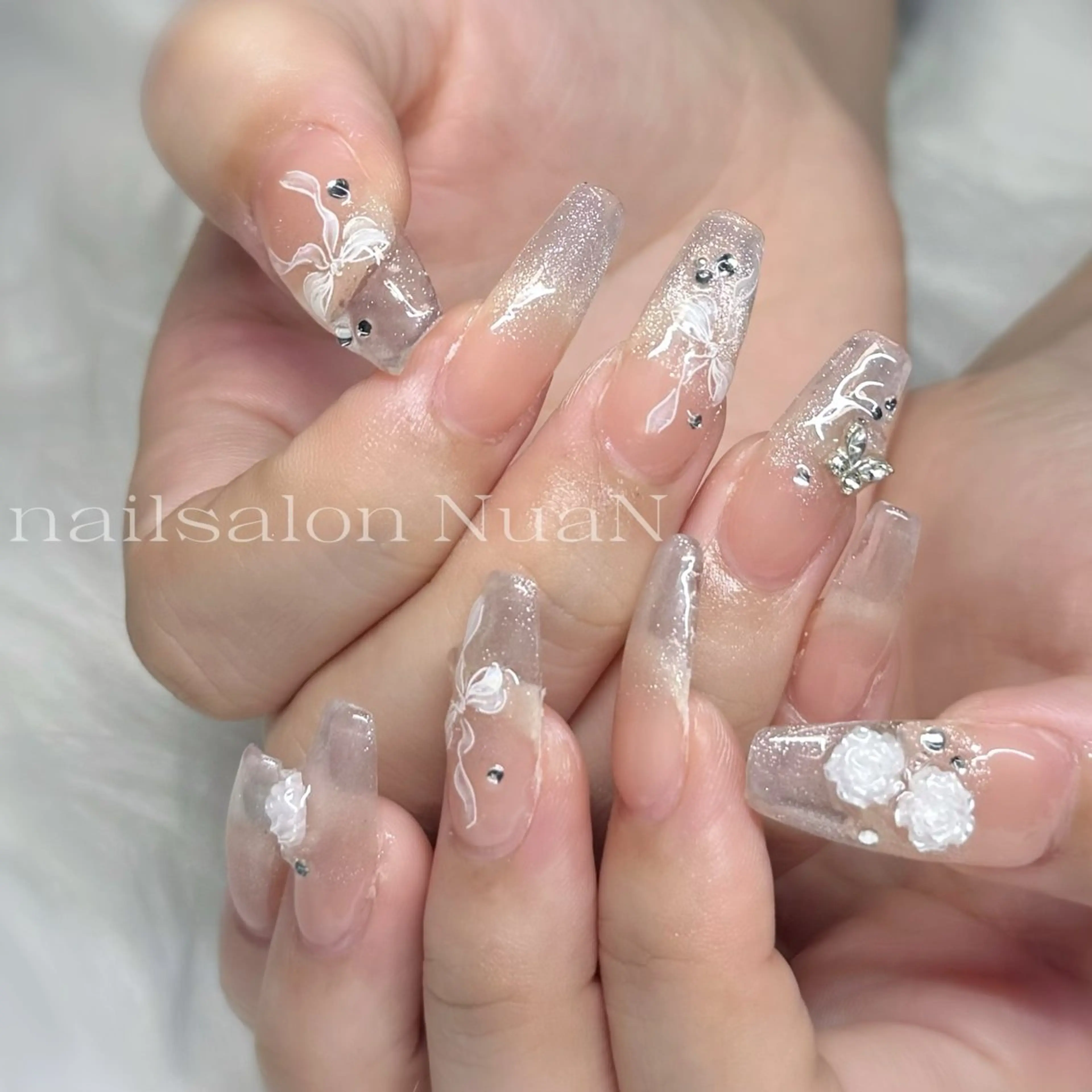 ネイル NuaN 名城線黒川駅徒歩3分のネイルデザイン