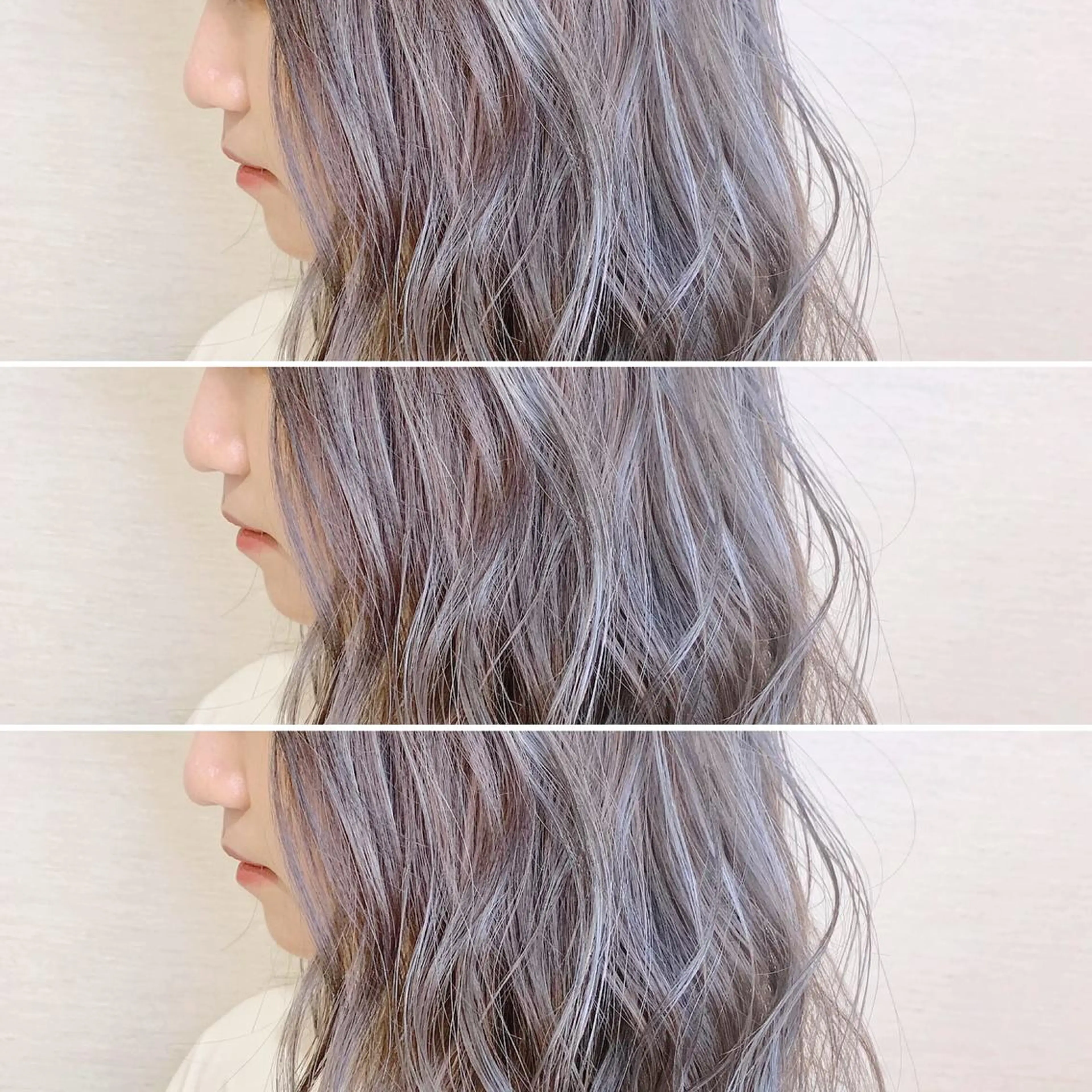 ロング ブリーチなしダブル/ レイヤーカット 小棹のヘアスタイル