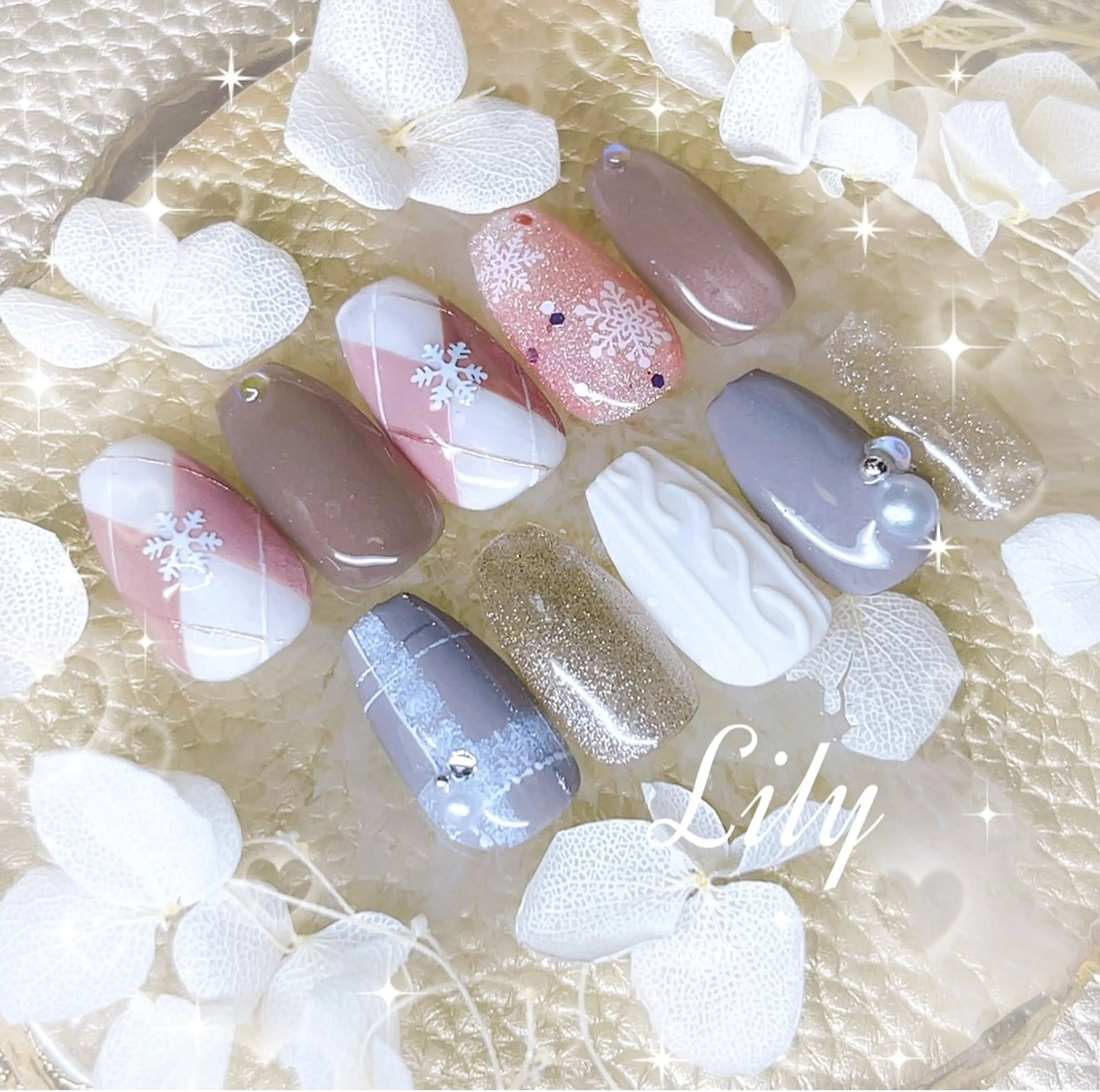 ネイル ハンドネイル Nailsalon Lilyのネイルデザイン