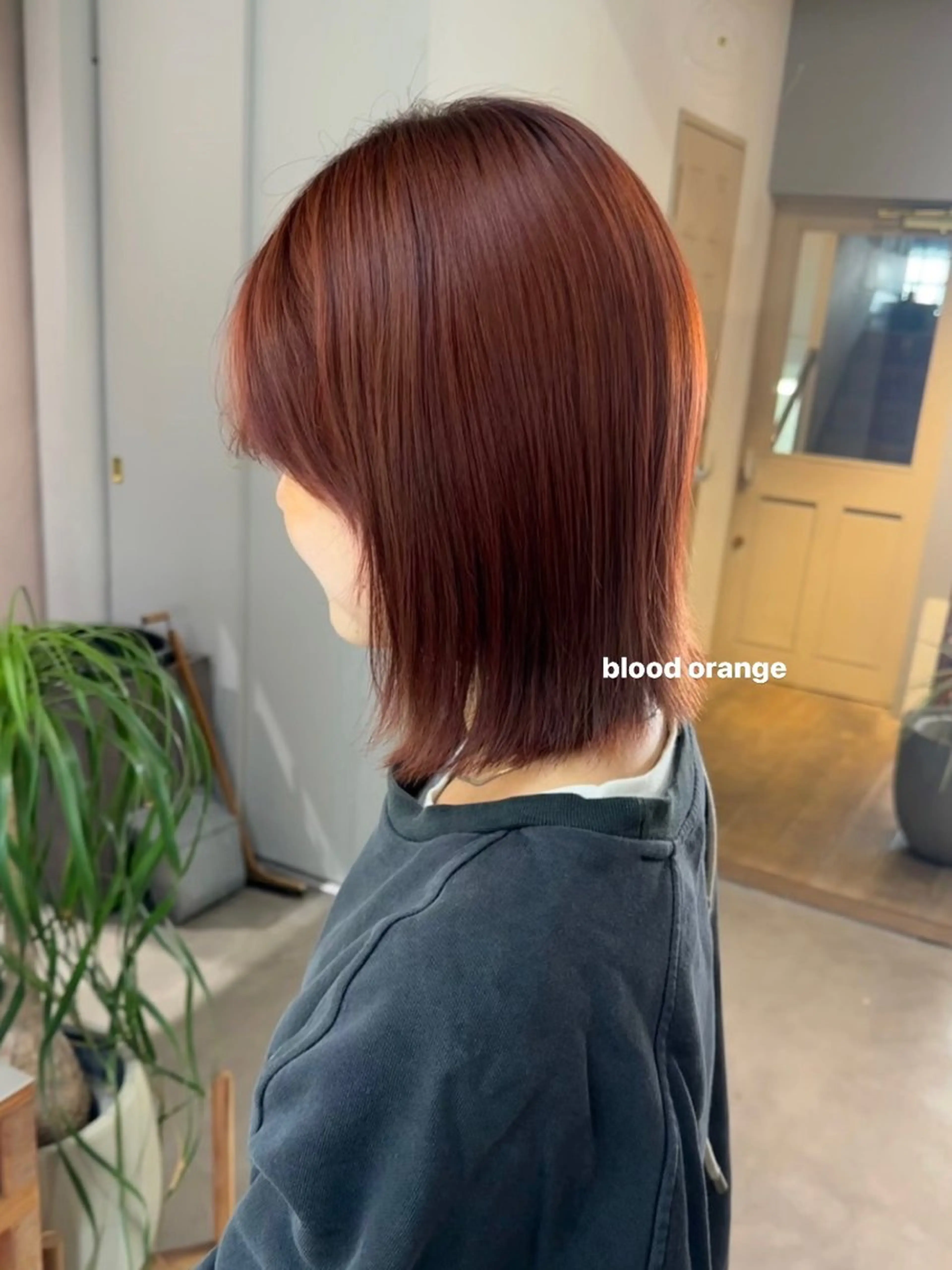 ミディアム カラー ヘアカラー トリートメント 暖色カラー/レイヤー 🌙 オノユリカのヘアスタイル