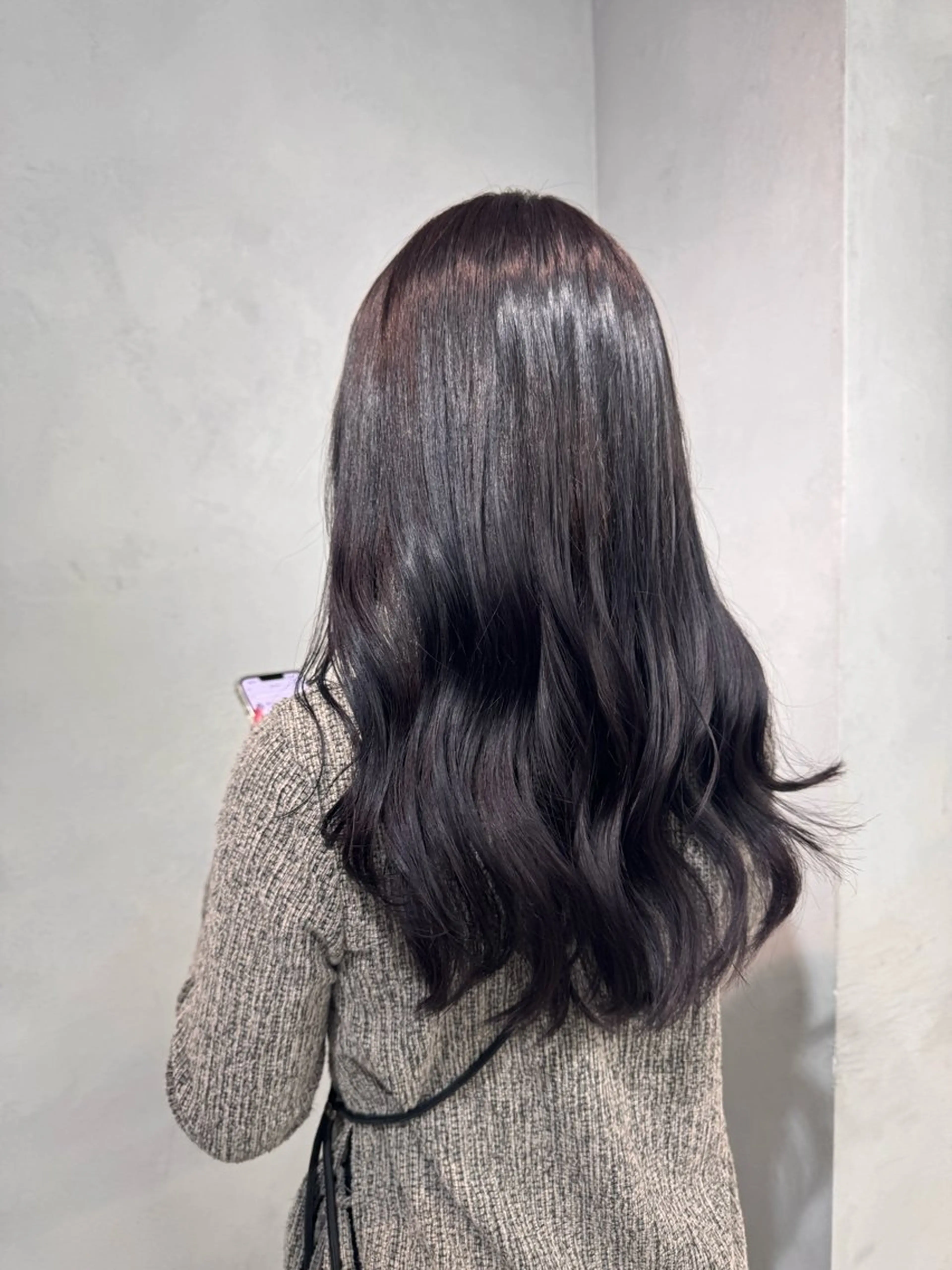 ロング カラー トリートメント ヘアカラー 顔周りレイヤー /kokoro🦮のヘアスタイル