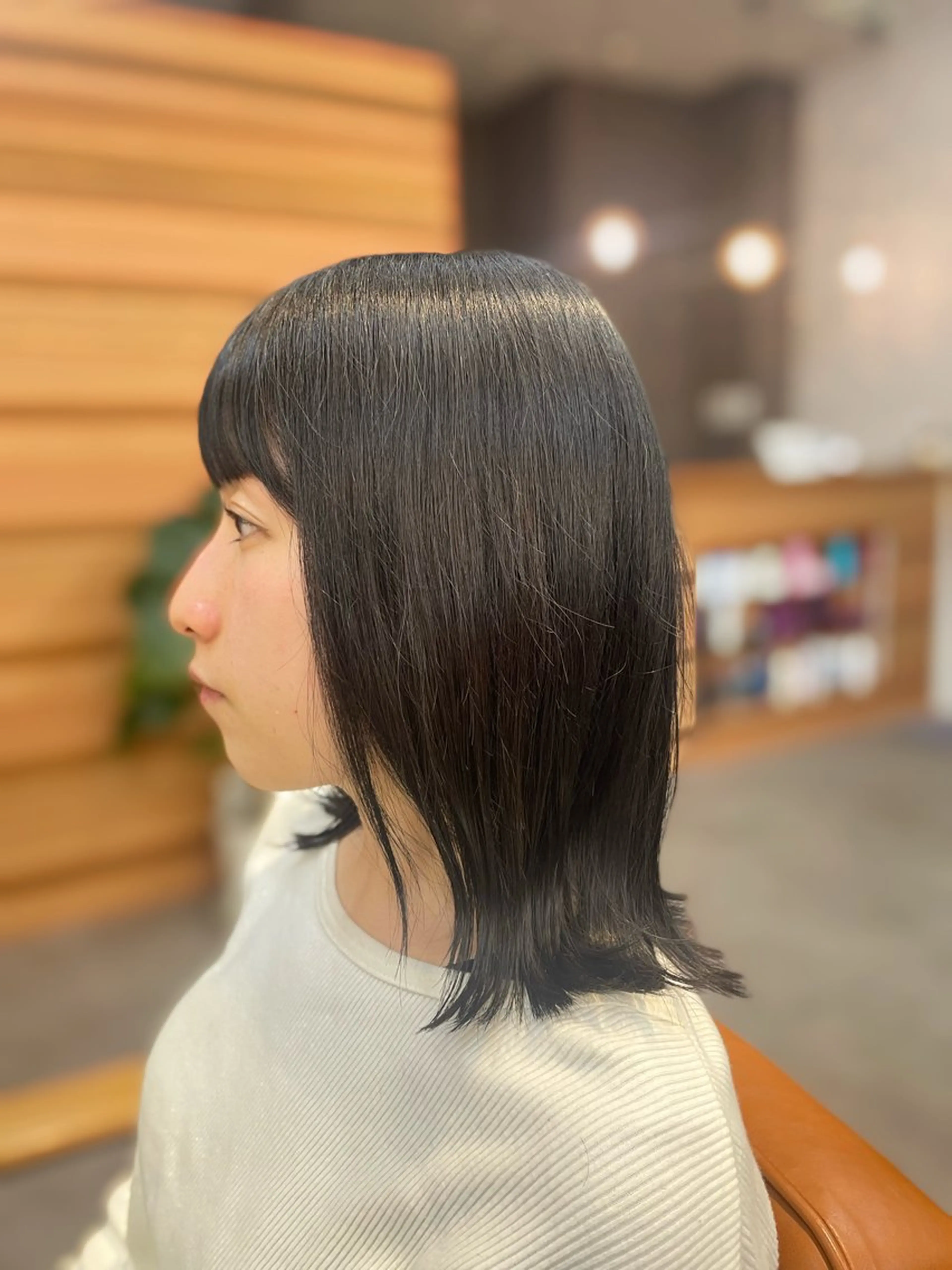 ミディアム 外ハネヘア TRAM mikuのヘアスタイル