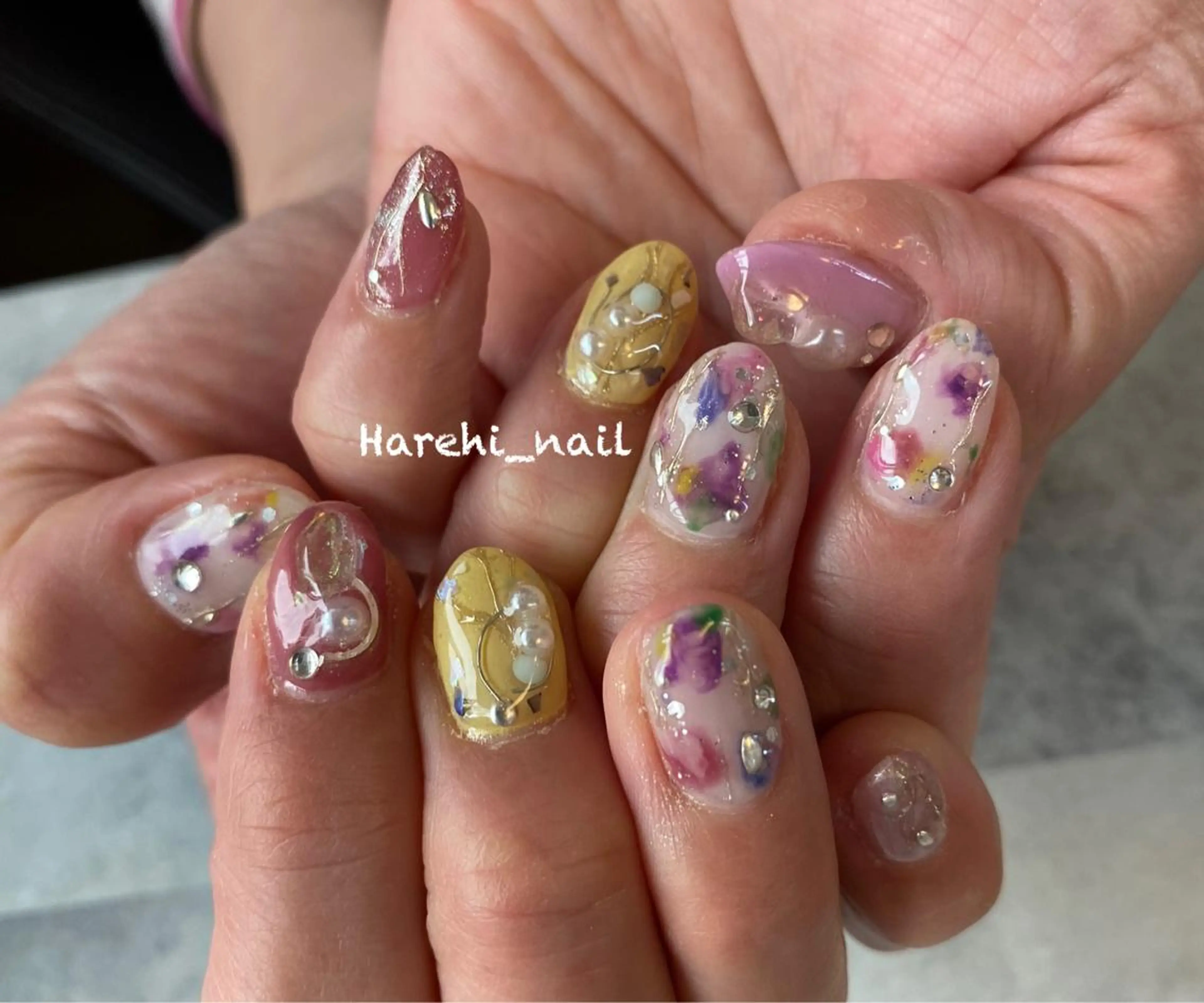 ネイル ハンドネイル Harehi_ nailのネイルデザイン