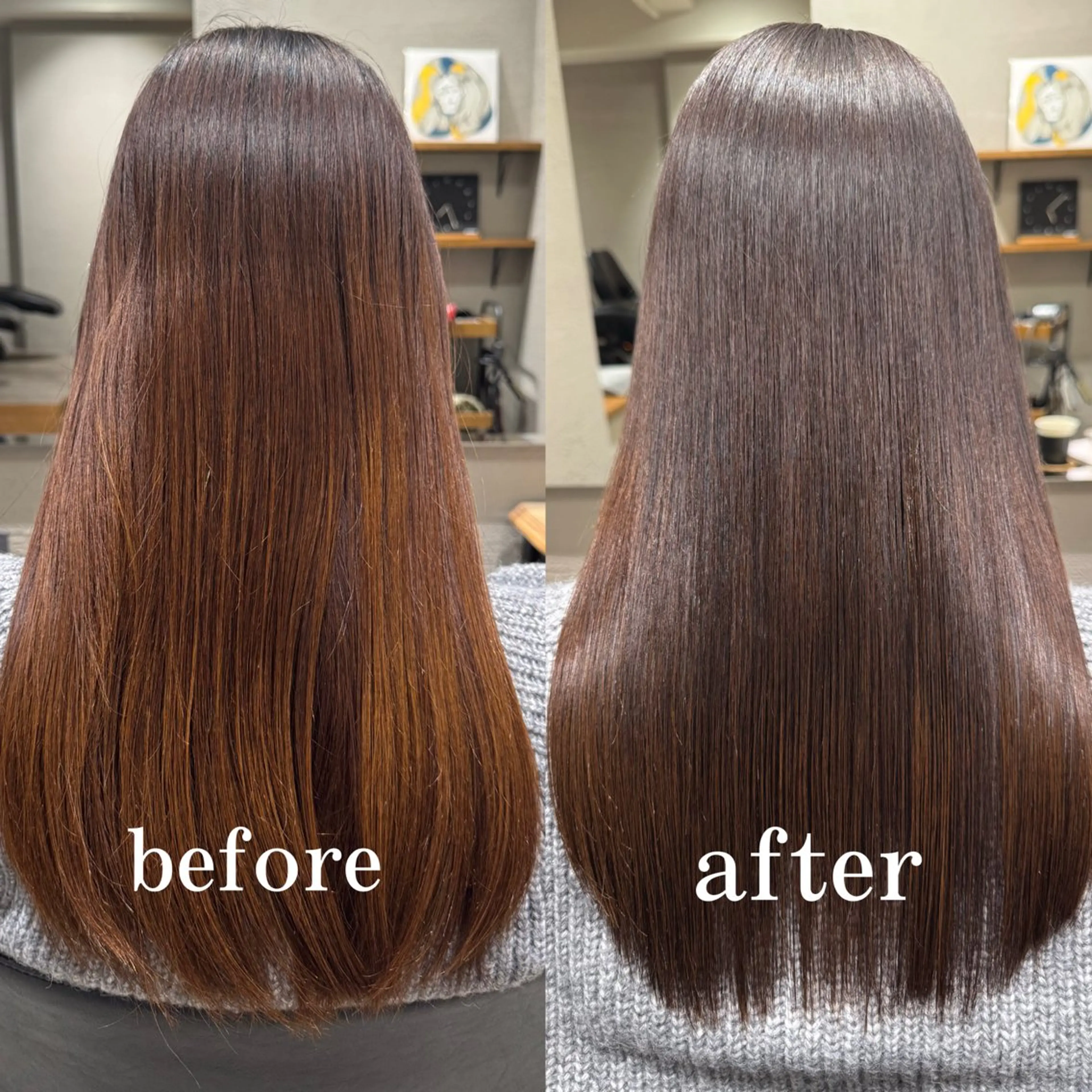 ロング カラー カット ヘアカラー kiitos所属・雪野 花のヘアスタイル