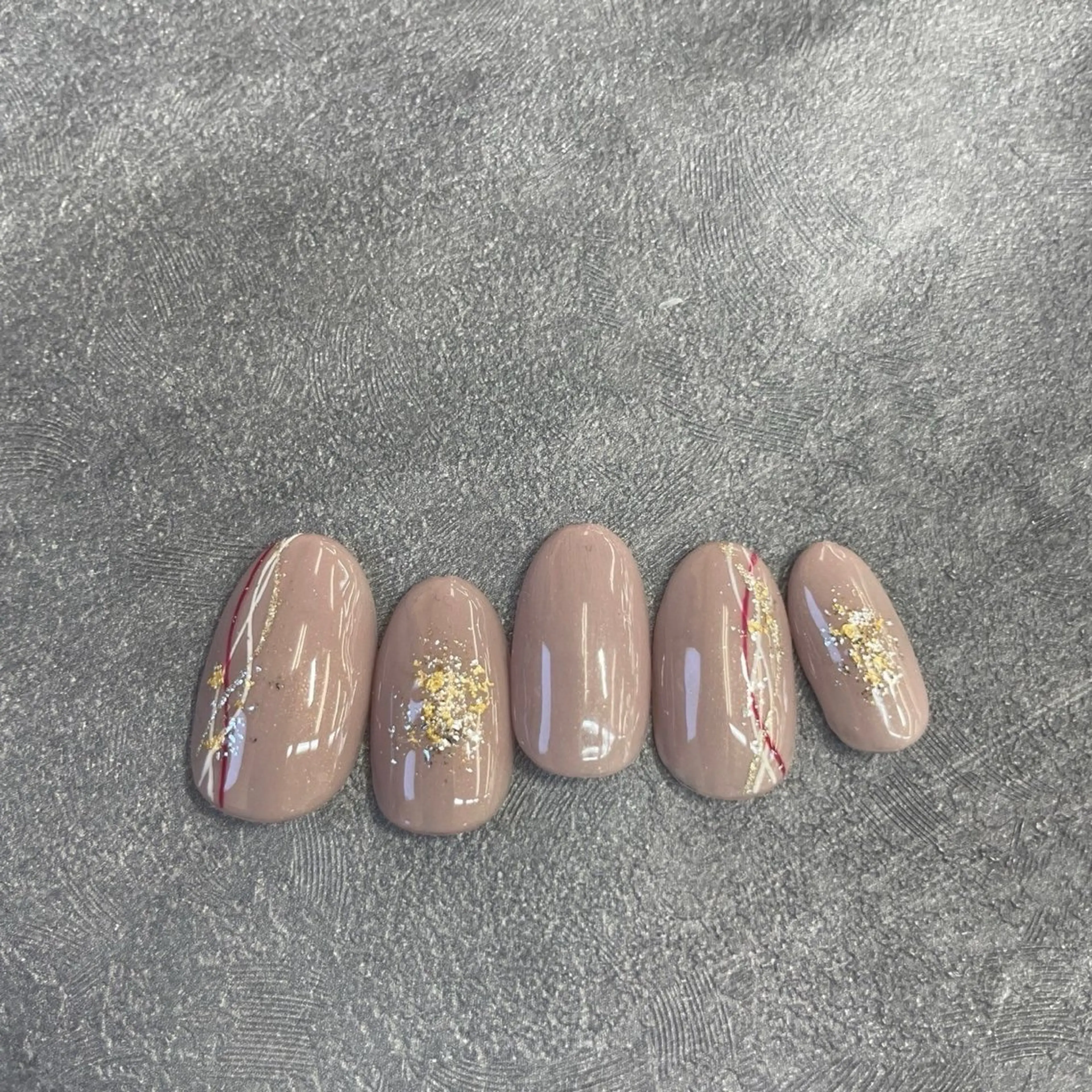 ネイル ⭐︎休業中の練習⭐︎ JNA認定講師髙橋のネイルデザイン