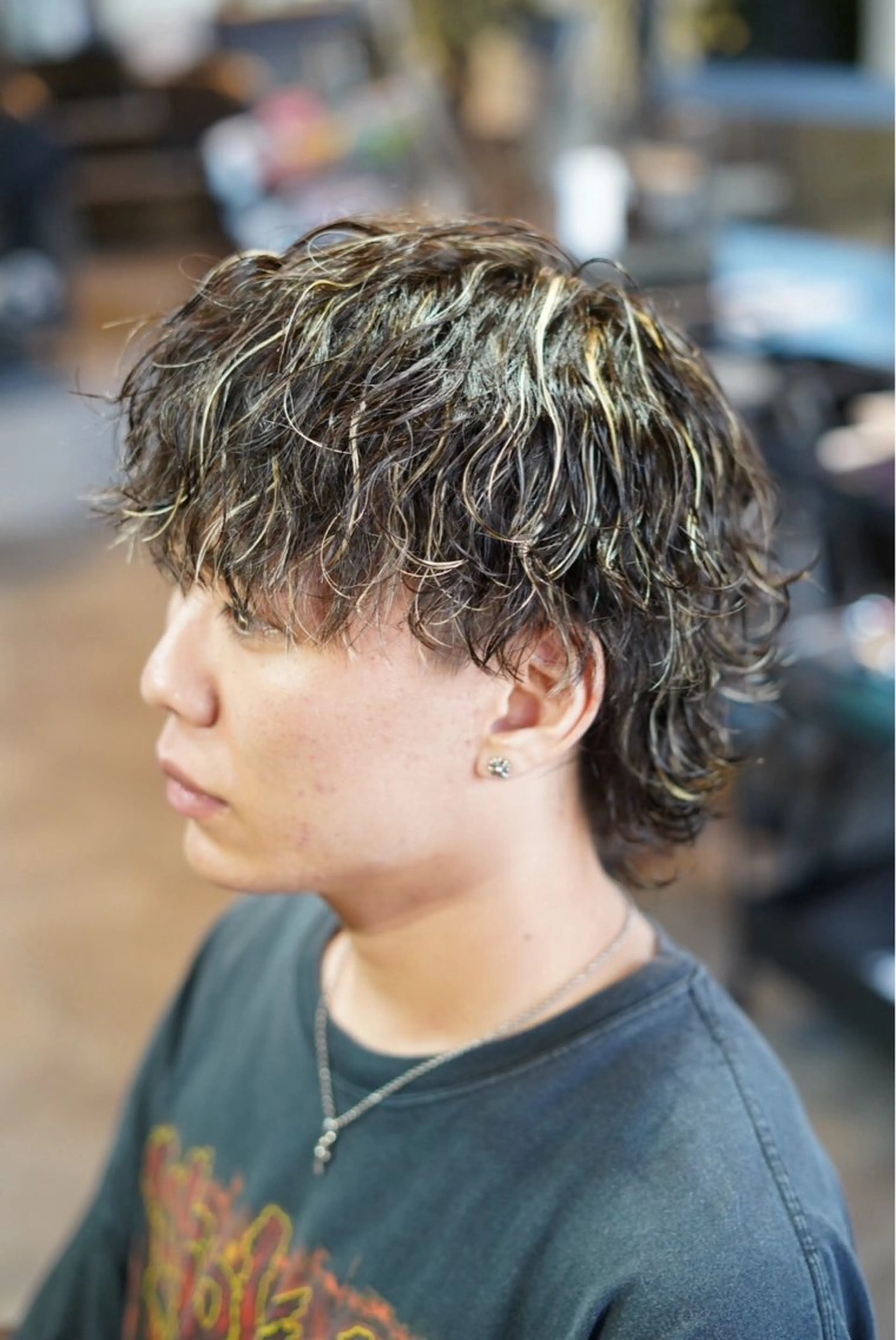 ミディアム パーマ Lit.by.fifth所属・litbyfifth 末吉海里のヘアスタイル