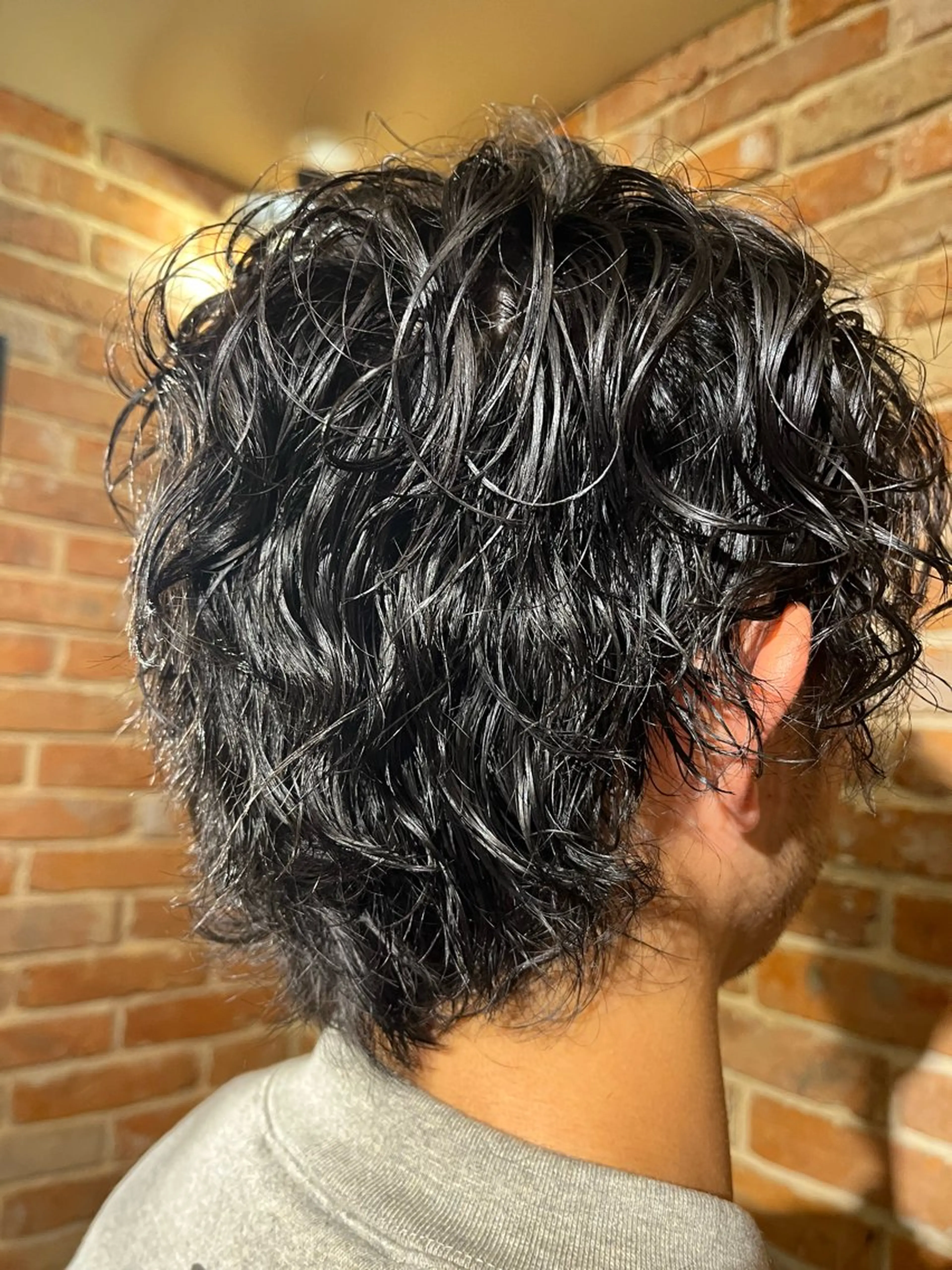 ミディアム 千葉 奈央のヘアスタイル