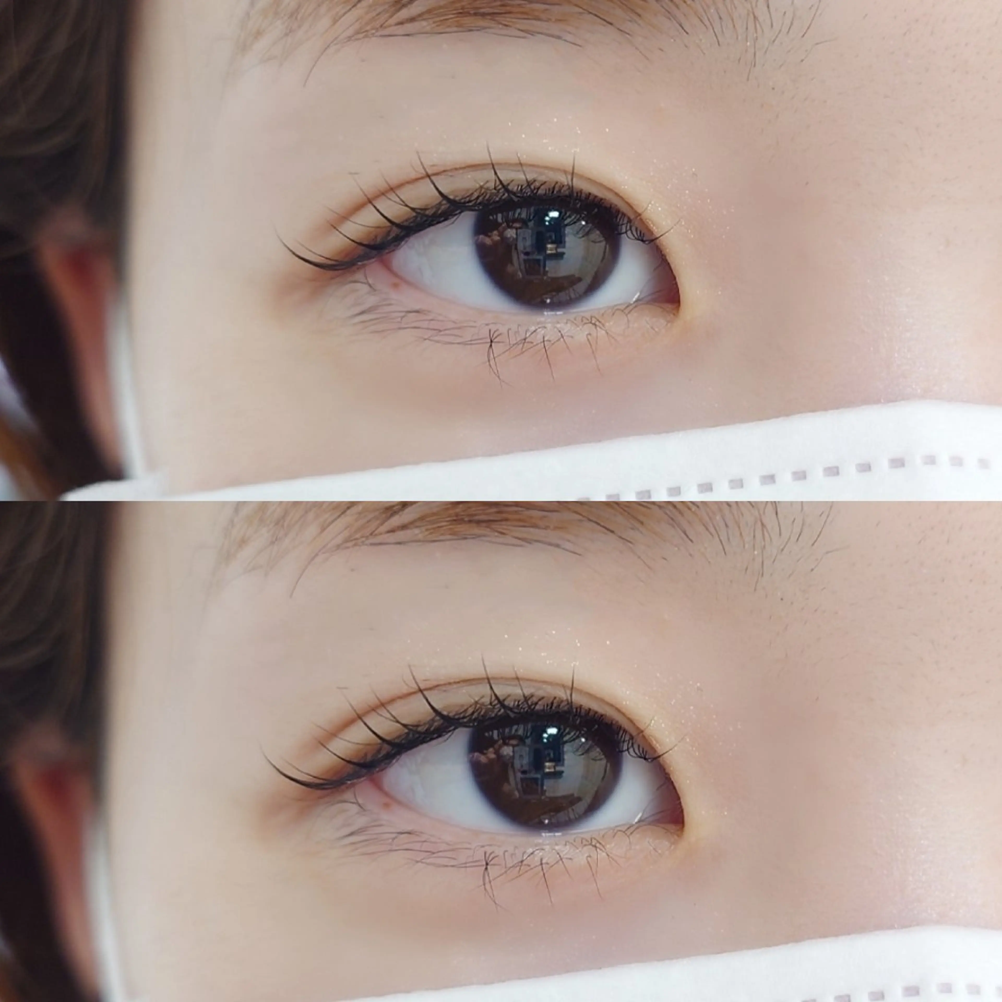 マツエク・マツパ 一重×まつ毛パーマ tico 🌱shiori🌱のヘアスタイル