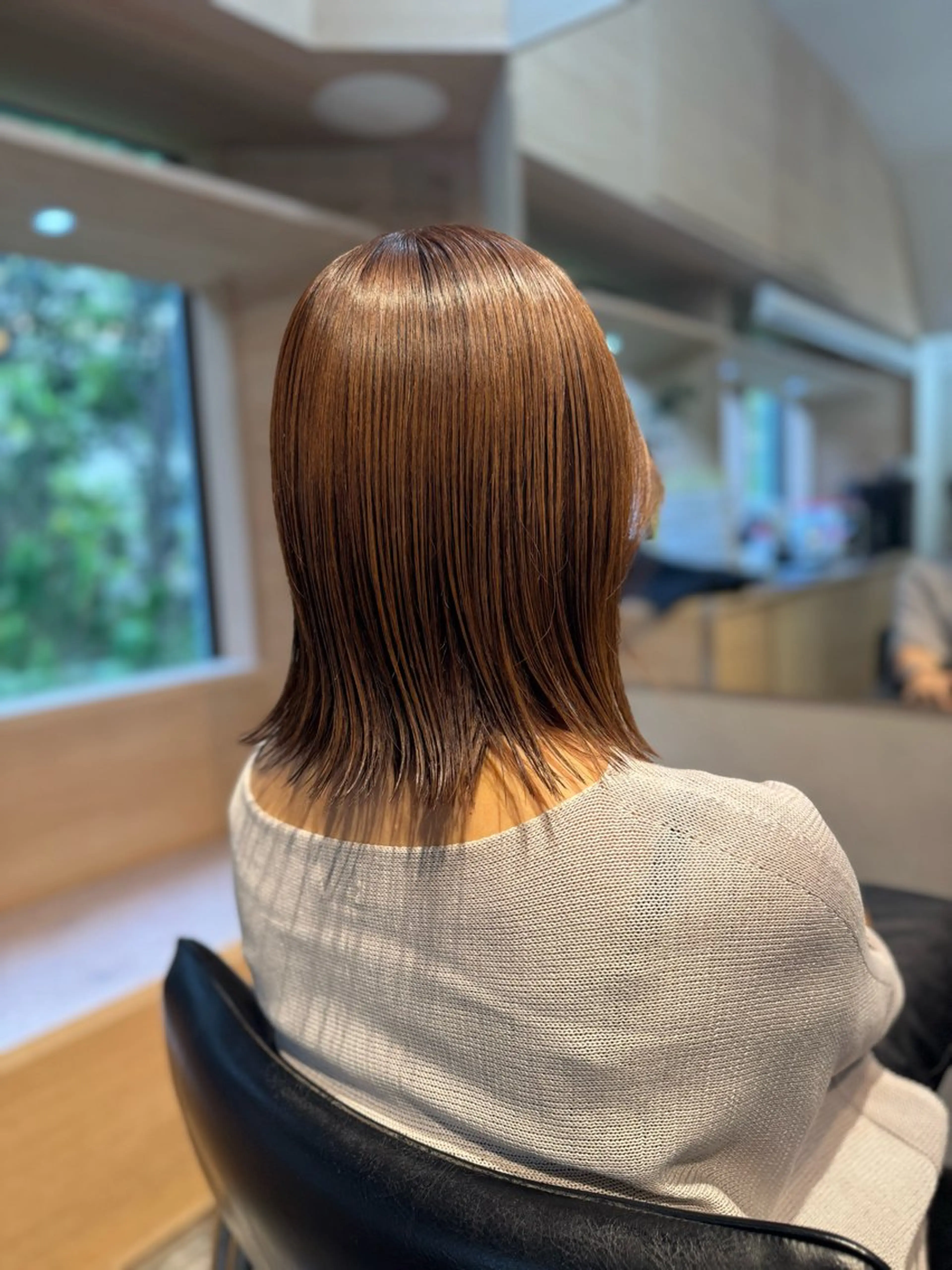 ミディアム カラー カット トリートメント 近野 浩隆🐩のヘアスタイル