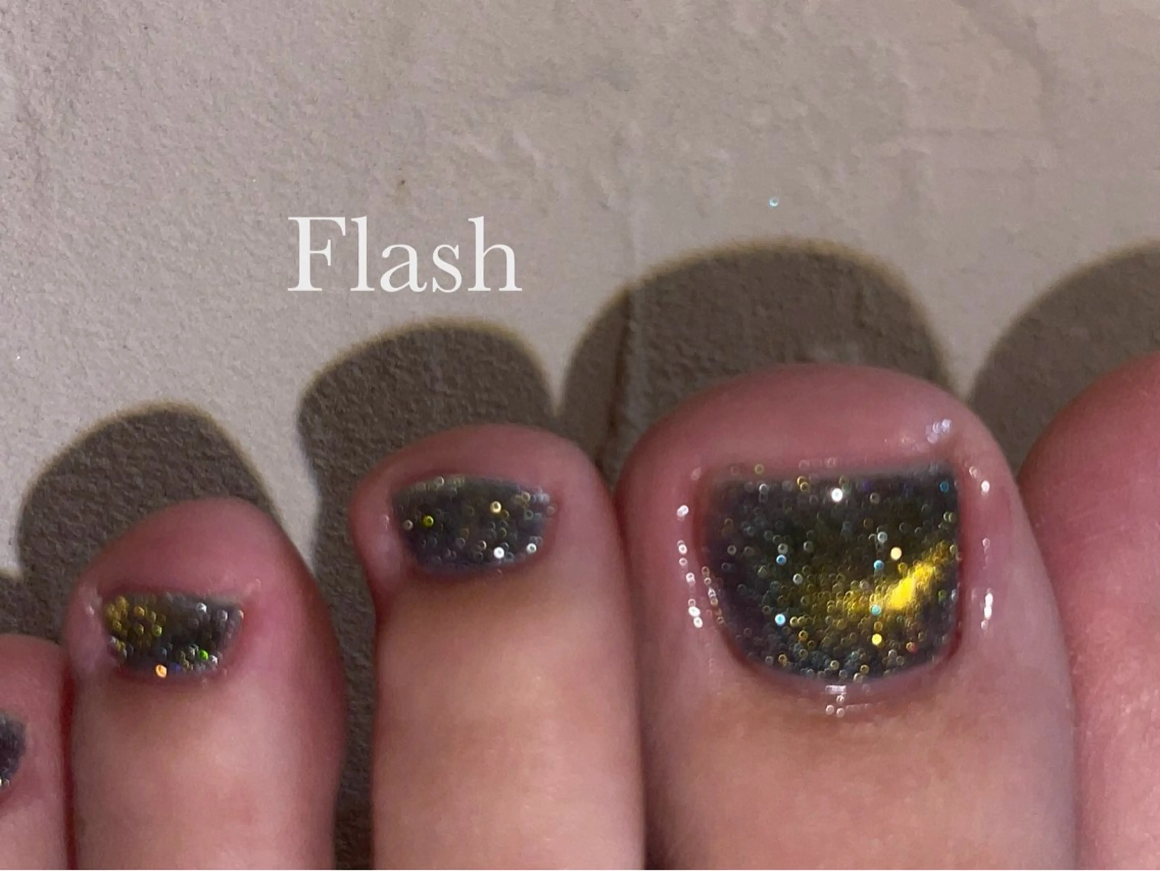 【オフあり】フラッシュネイル：自爪育成ケア込み、フィルイン対応、スカルプ パーツオフ別途220円の写真