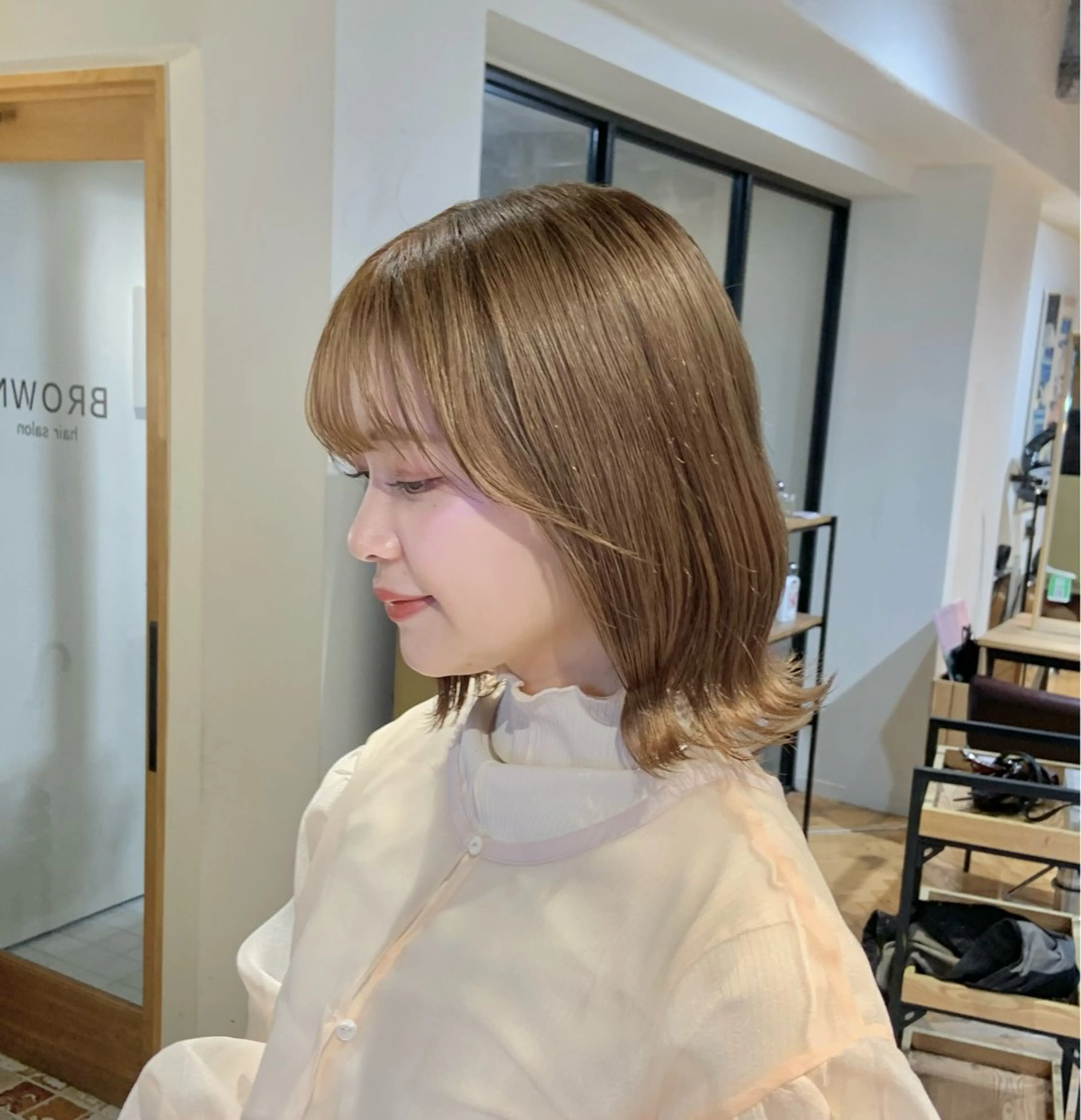 ミディアム カット ヘアカラー BROWN nakano所属・🌿【メンズ歓迎】 矢嶋祐介のヘアスタイル