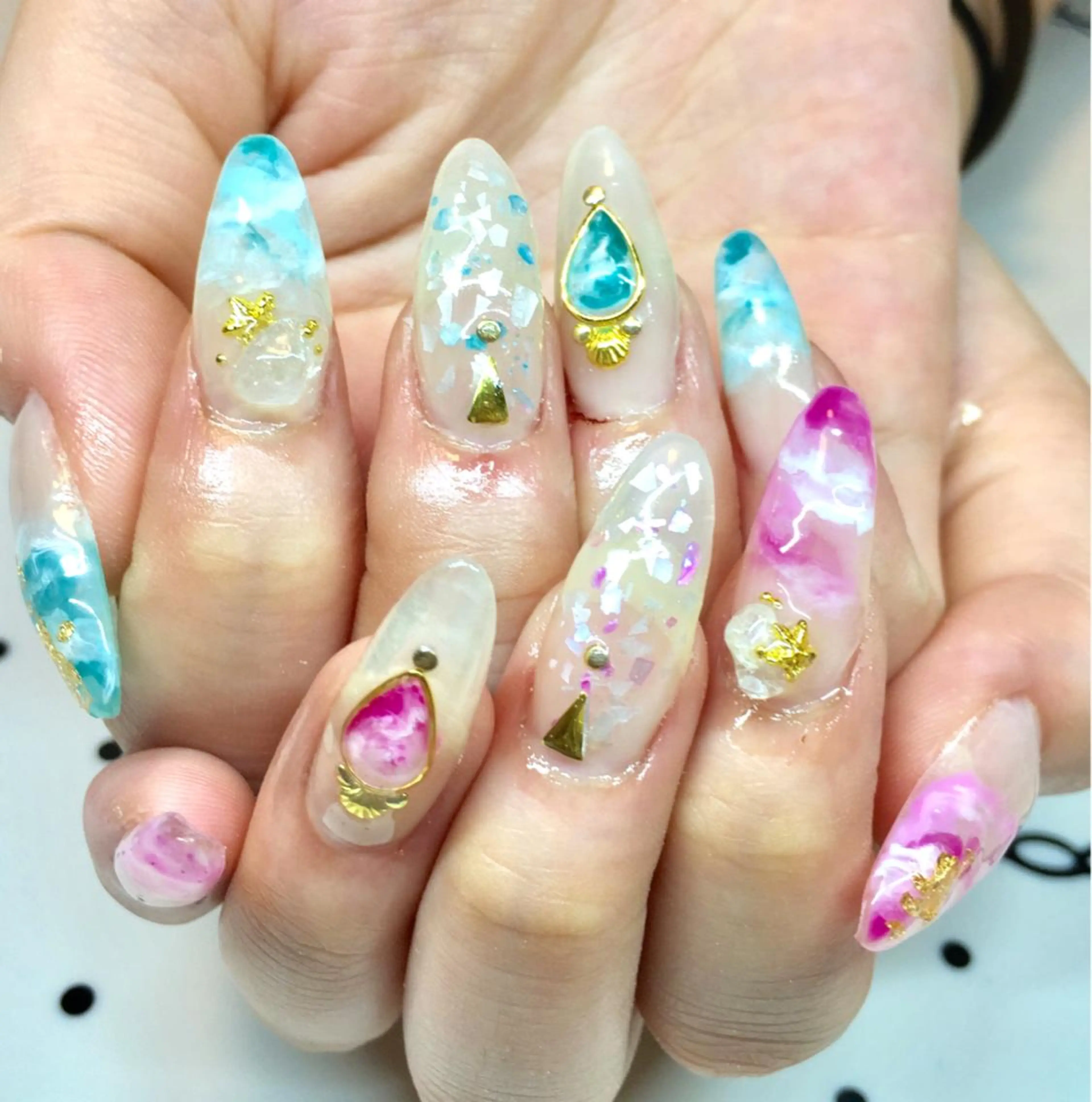 ネイル ジェルネイル スカルプネイル nailsalon sugarr所属・nailist cocoのネイルデザイン