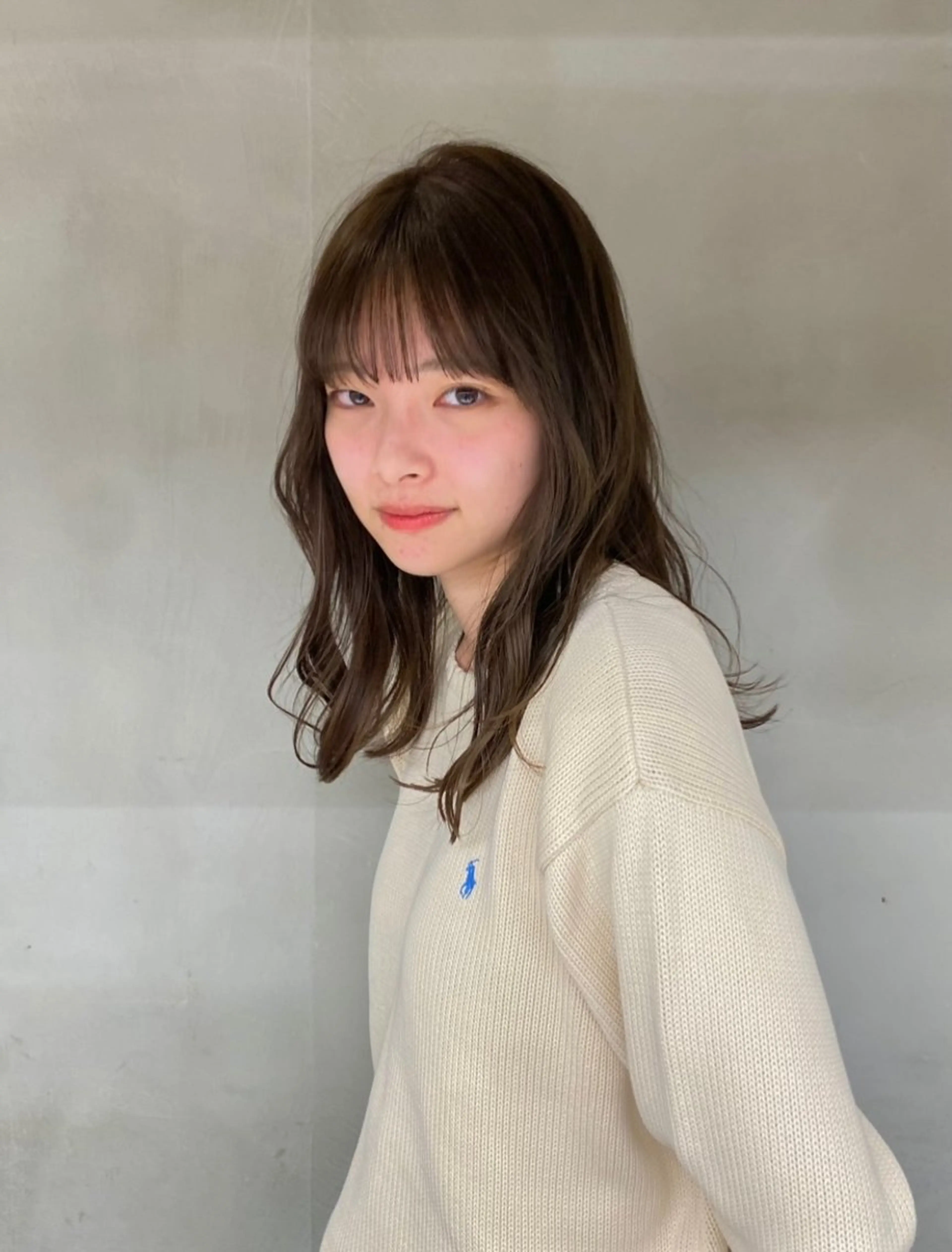 ロング カラー カット ヘアカラー トリートメント noa/ 渋谷のヘアスタイル