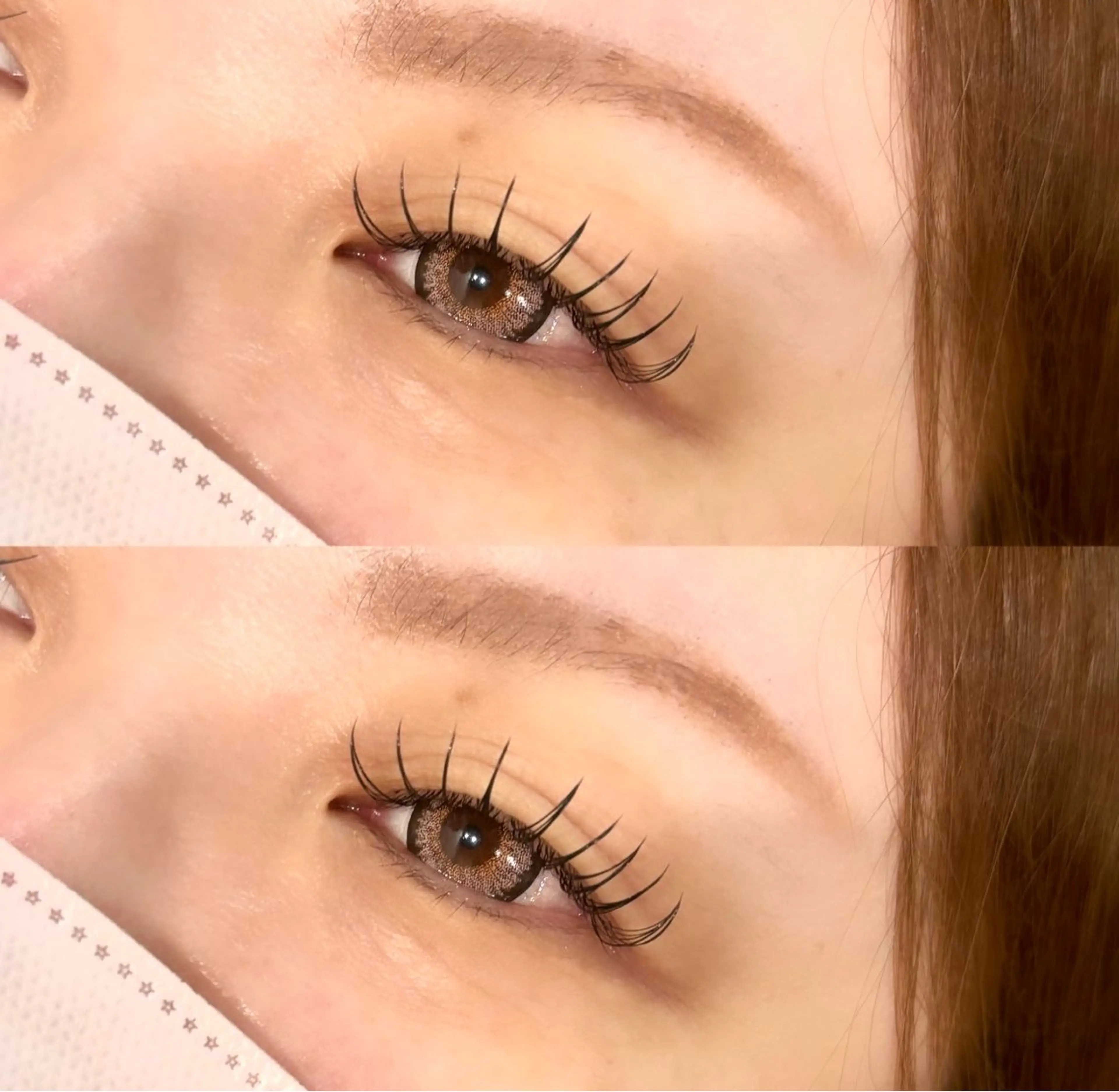 マツエク・マツパ Lucia 堀之内のマツエク・マツパデザイン