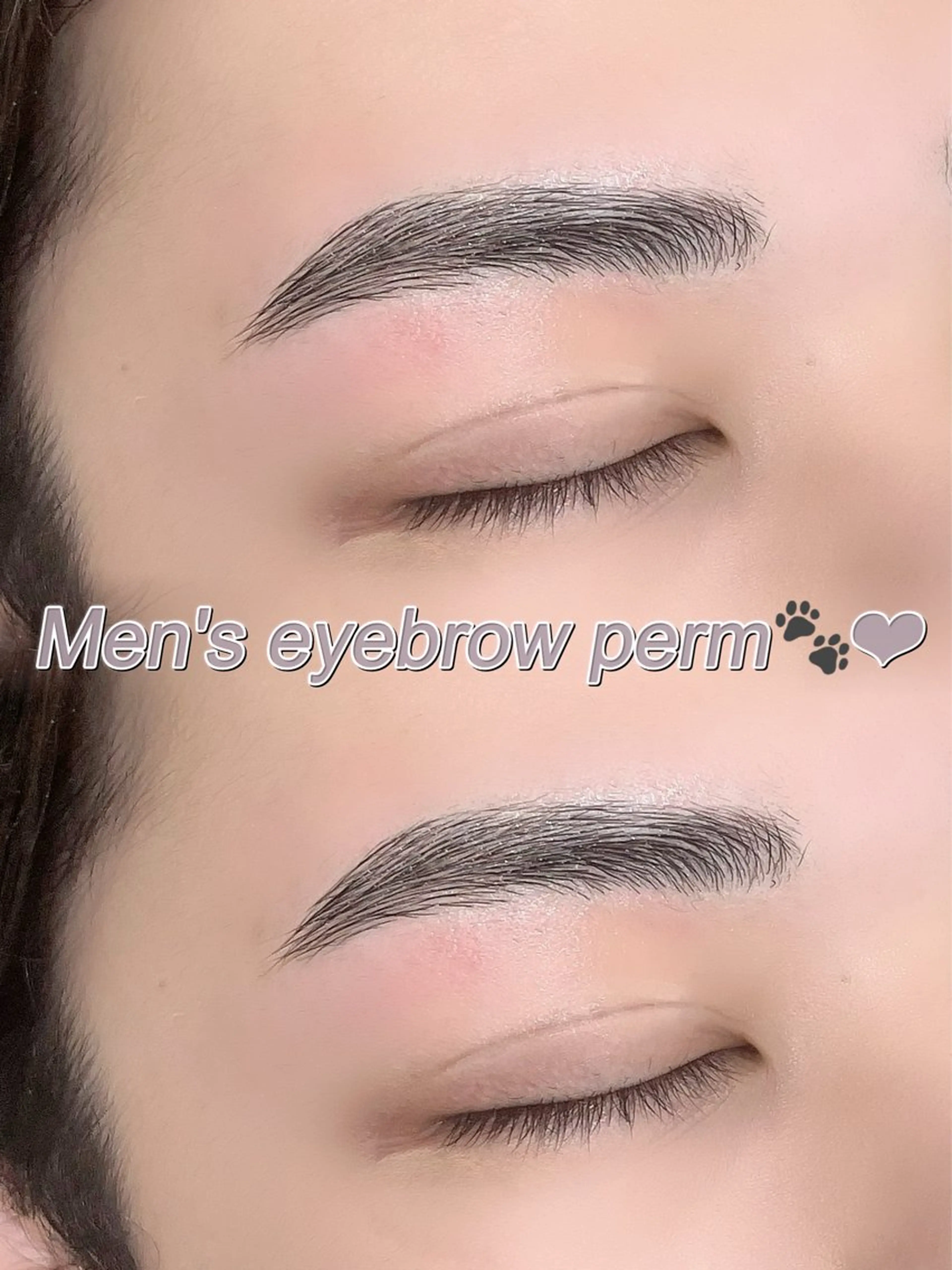 メンズ アイブロウ メンズパーマ メンズアイブロウ 🎀束感まつげ🎀 HONOKAの眉毛・アイブロウイメージ