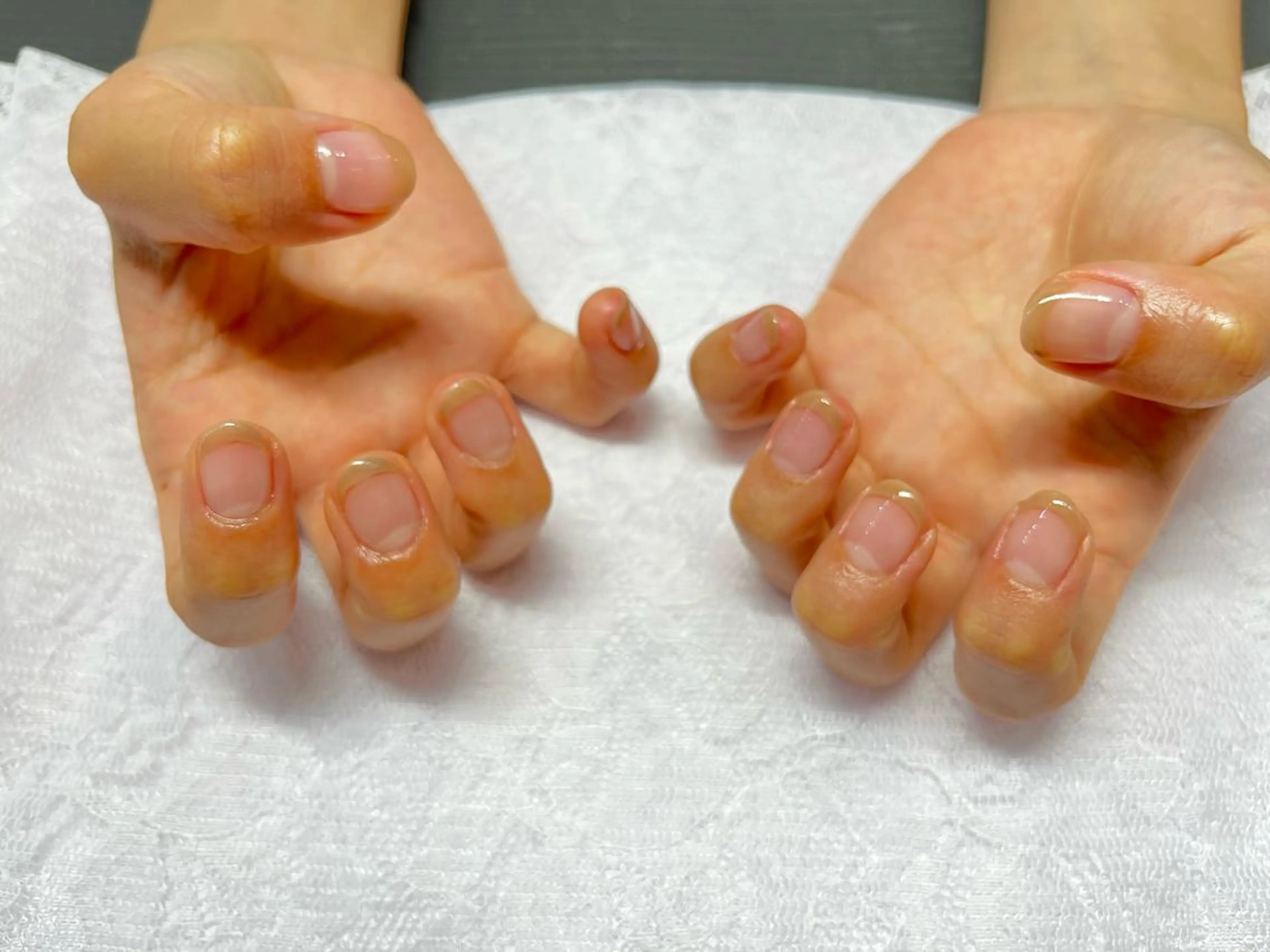 ネイル フレンチネイル シンプルネイル AngelCoco Tabataのネイルデザイン