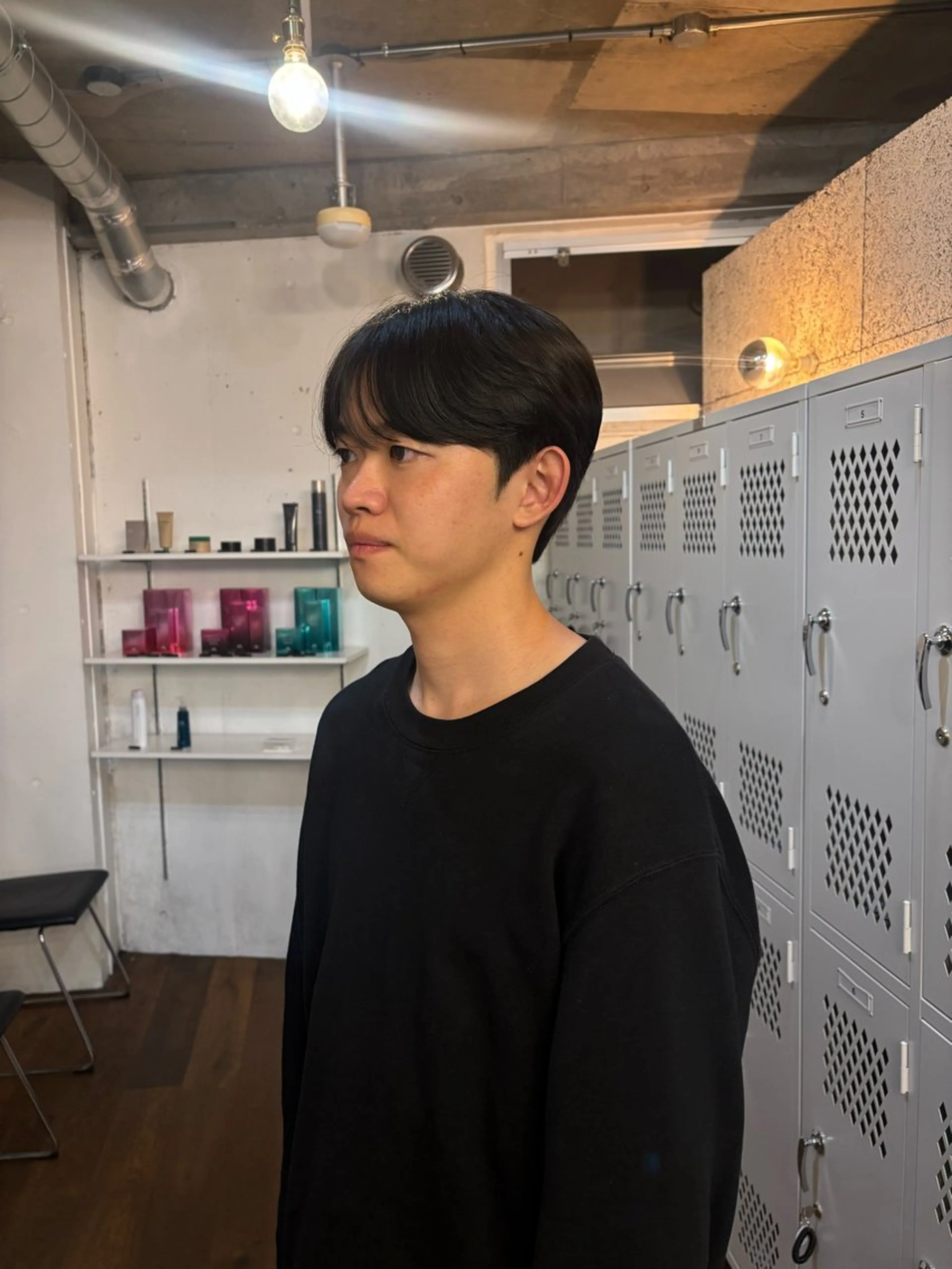 ショート カラー パーマ メンズ fifth 庄子愛彩のヘアスタイル