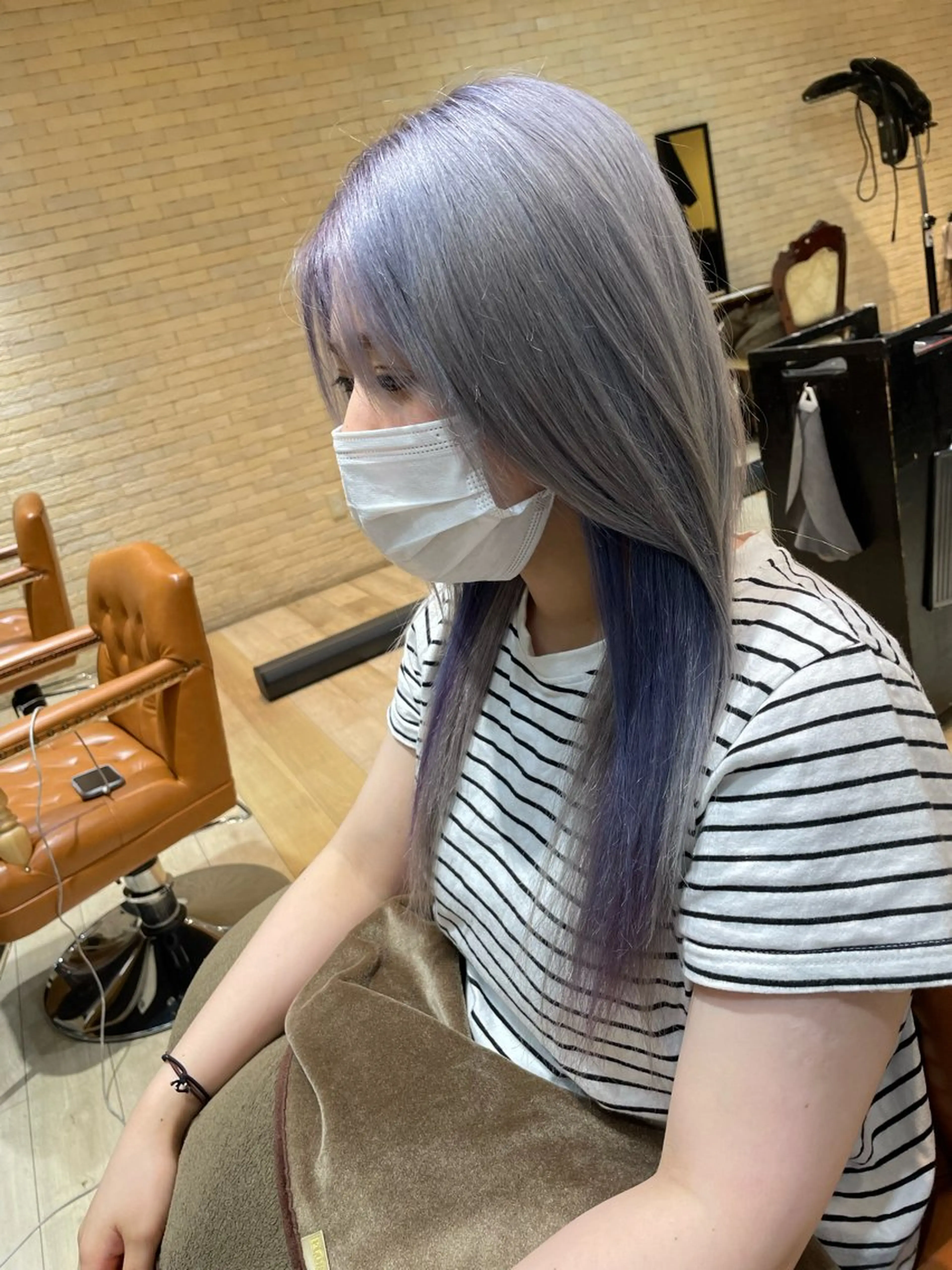 ロング 亀川蓮 Agu hairのヘアスタイル